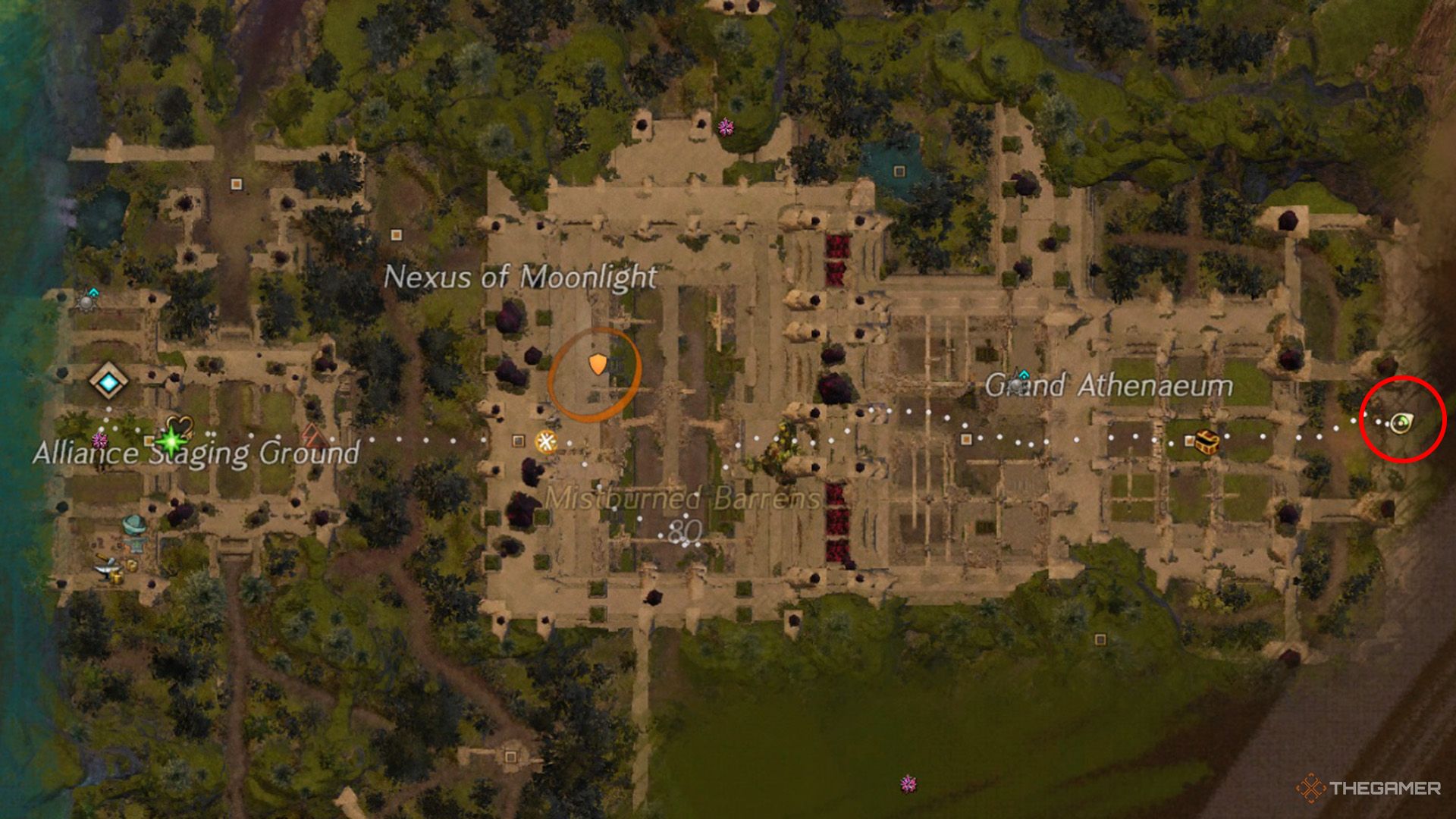 The fourth scattered journal on the map in Guild War 2.