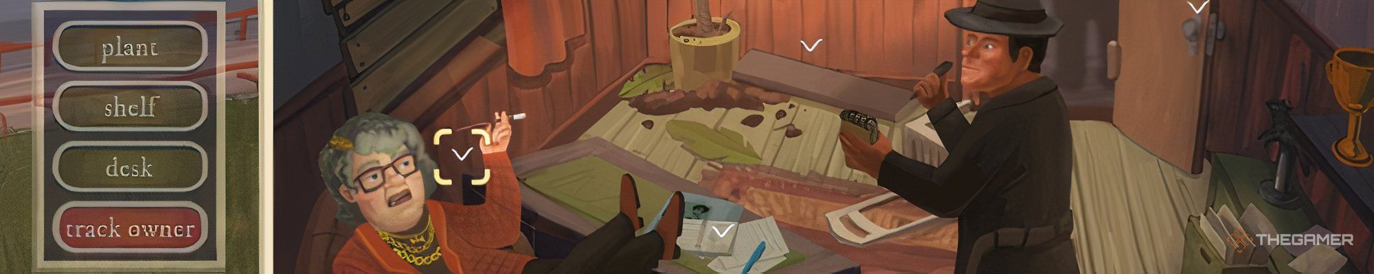 The dogtrack owner in The Rise of the Golden Idol.