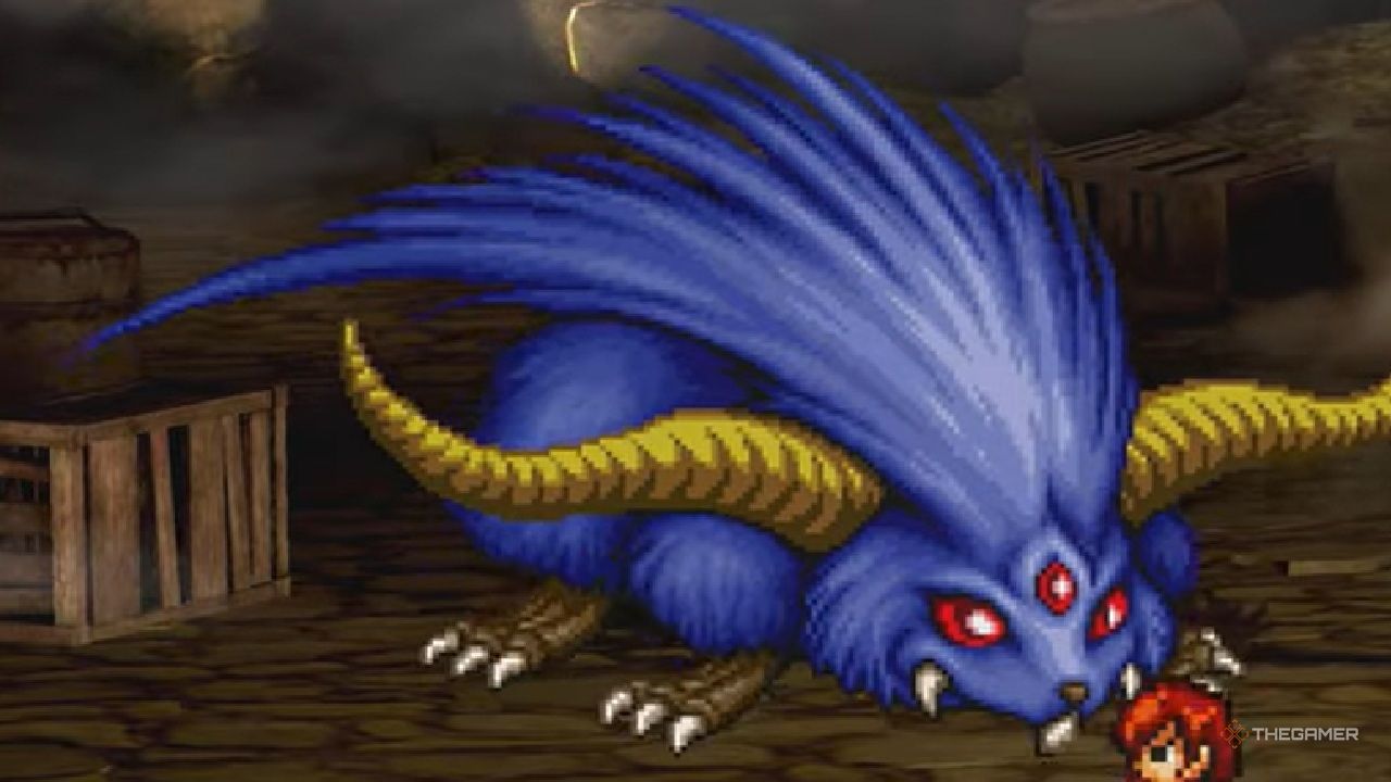 The Pest Rat as it appears in Suikoden 2 HD Remaster.