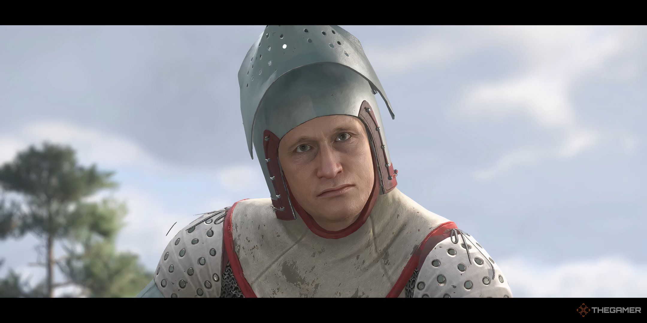 Erik in full armor in Kingdom Come: Deliverance 2.