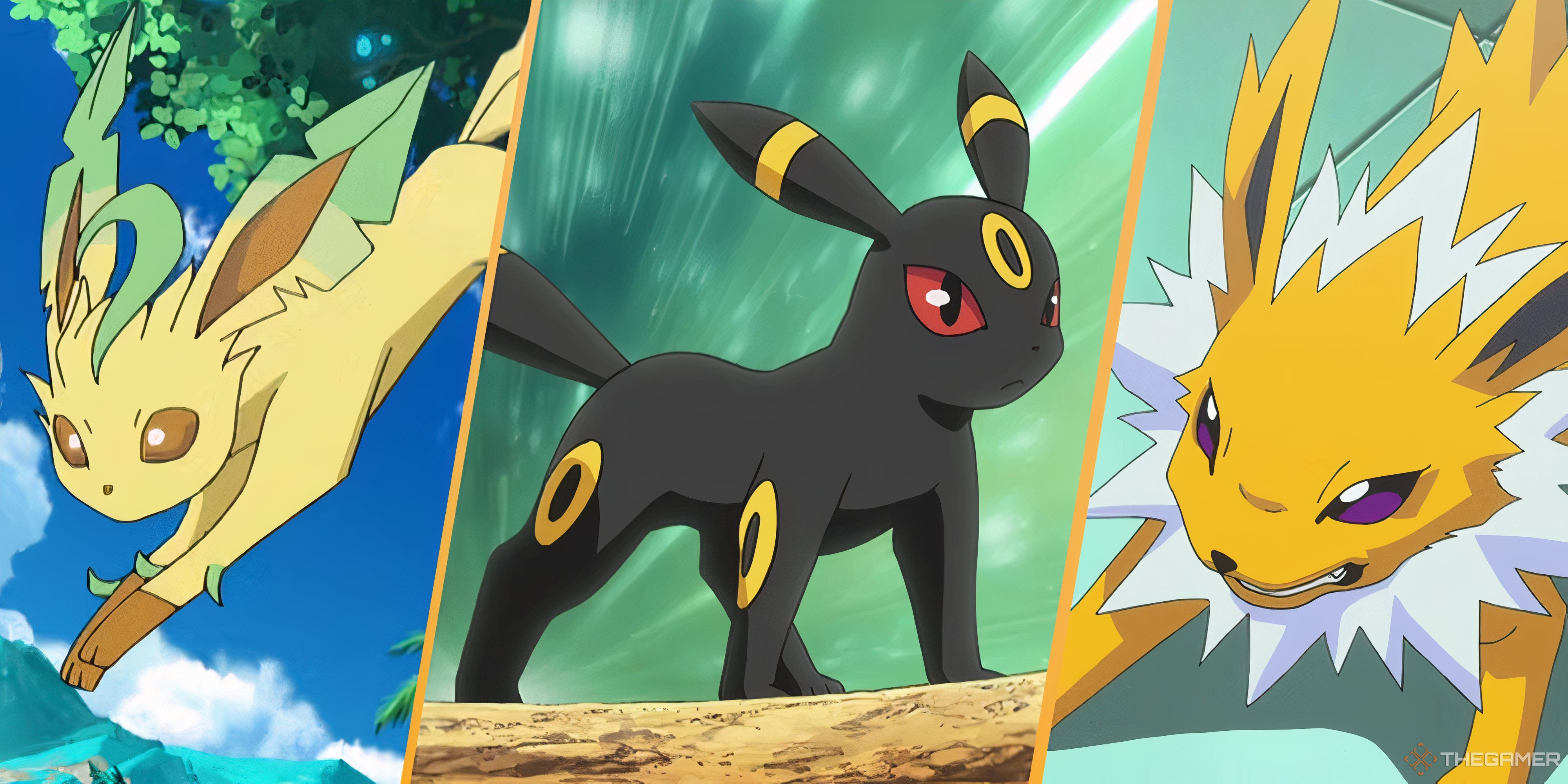 lefaeon umbreon and jolteon.