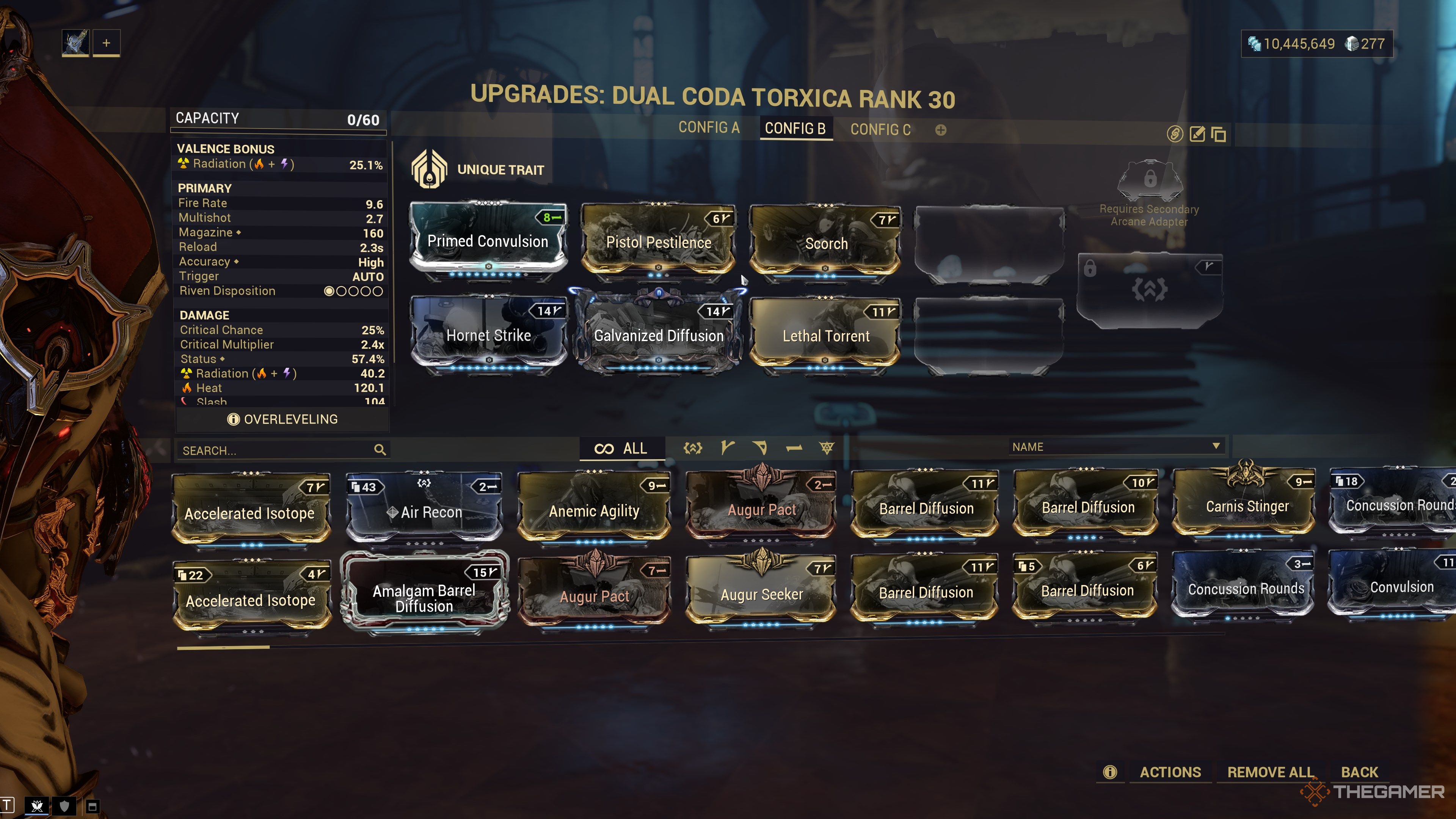 Warframe Dual Coda Torxica Build