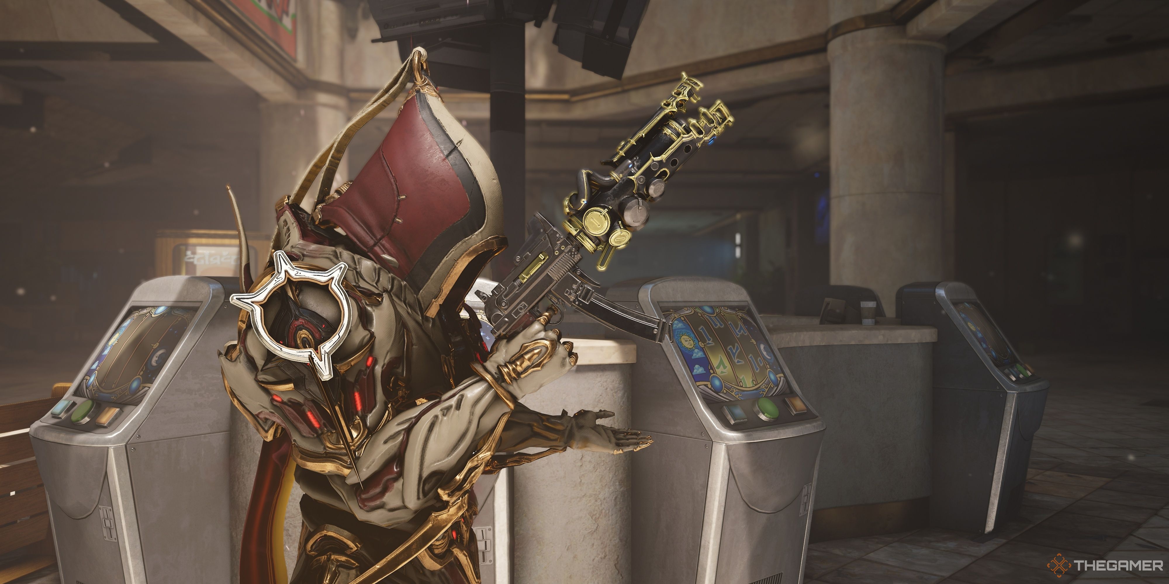 Warfrem Hero Holding Riot features 848