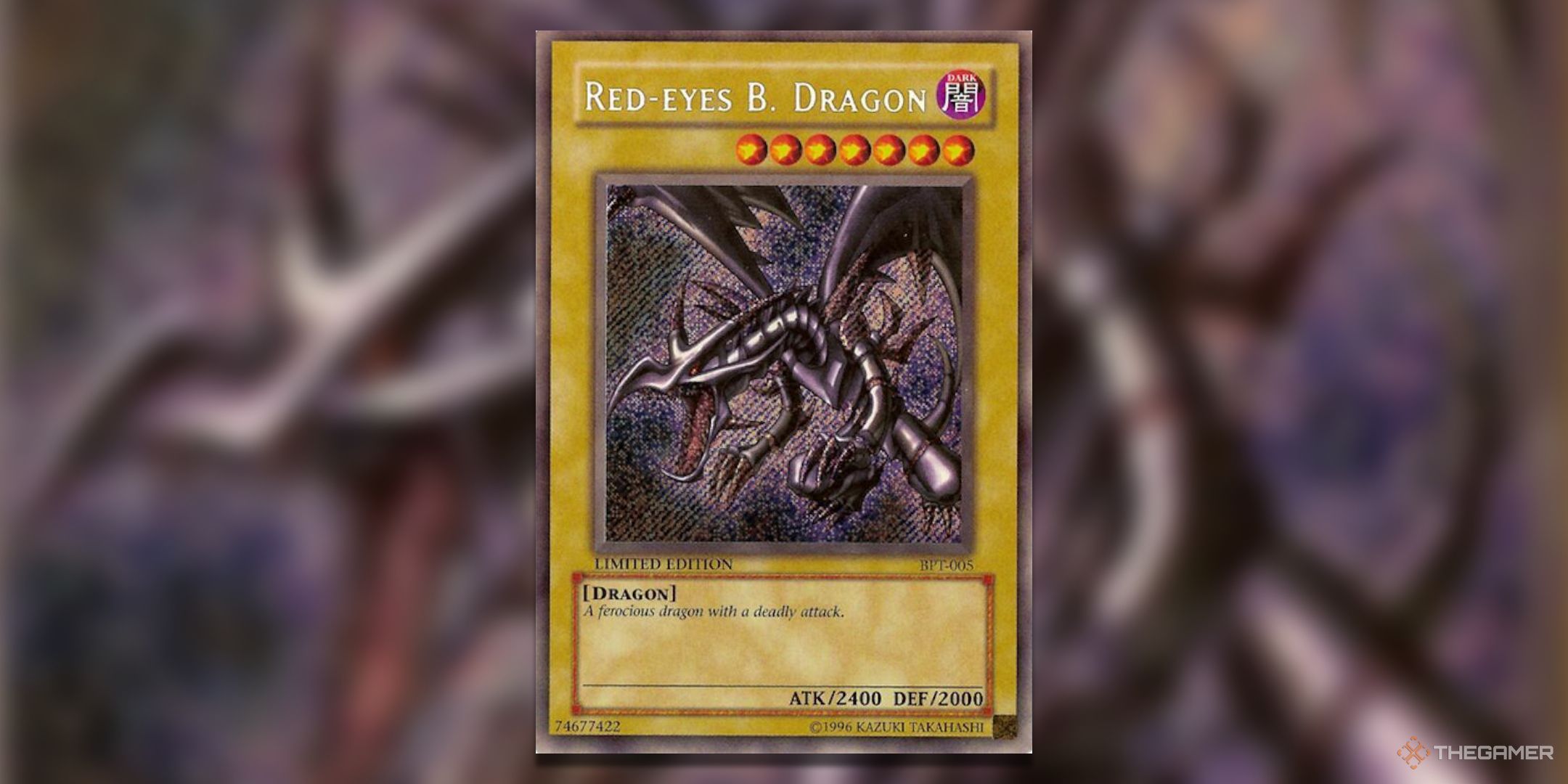 2002 Tin Red-Eyes Black Dragon Yu-Gi-Oh! TCG card art.