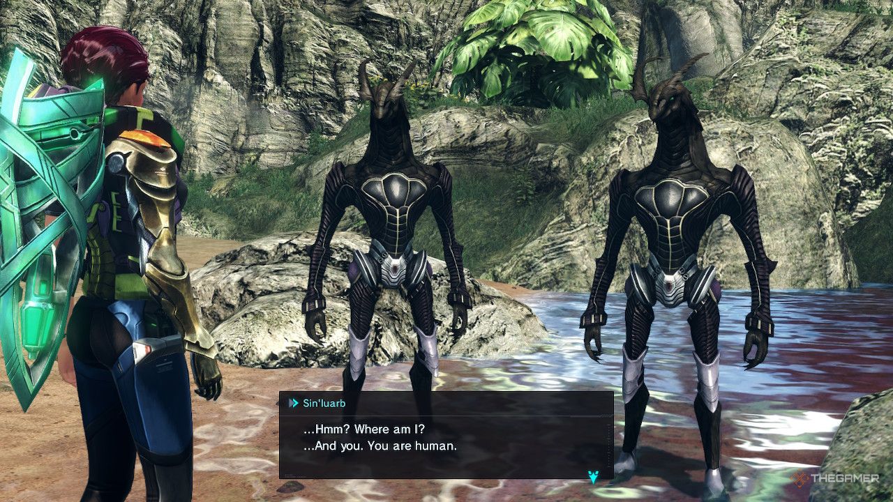 دو ارکی که از Kun'luarb در Xenoblade Chronicles x Divitive Edition جدا شده اند.