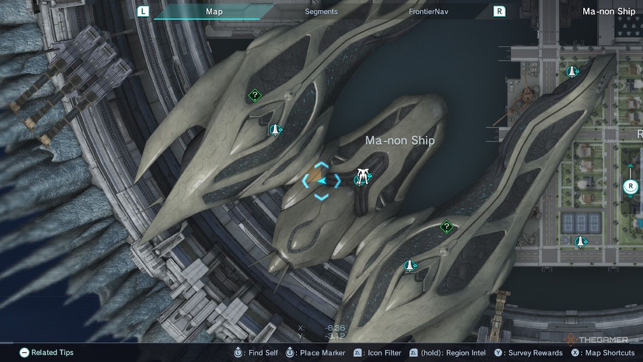 Onze Vilgabo Location Xenoblade Chronicles x Definitive edition.