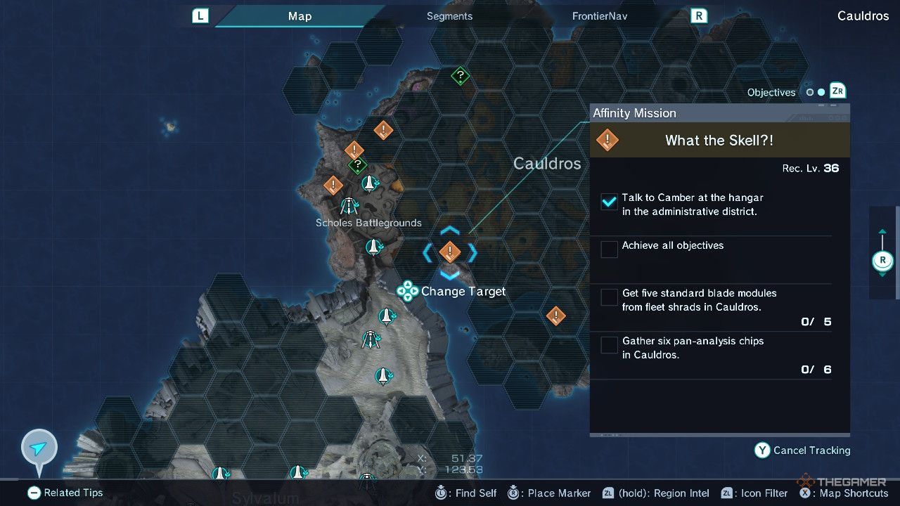 The purpose of the Scale Mission in the Kadros in the Zenoblade Chronicles X -final edition.