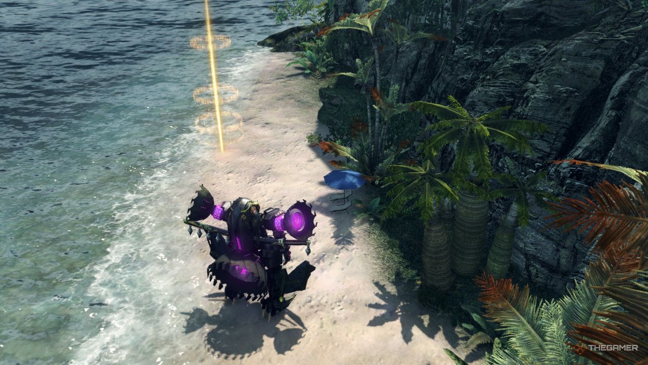 Xenoblade chronicles x idyll beach location.