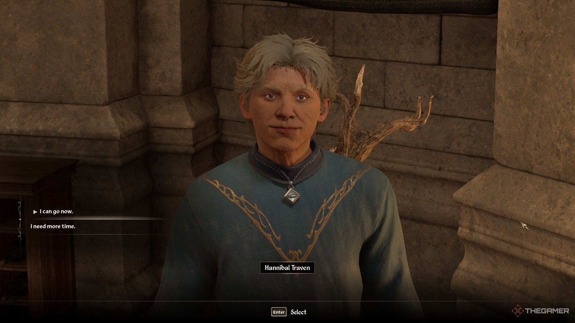 Player tells Archmage Traven they can go now to check on the Bruma Guild in Oblivion Remastered.