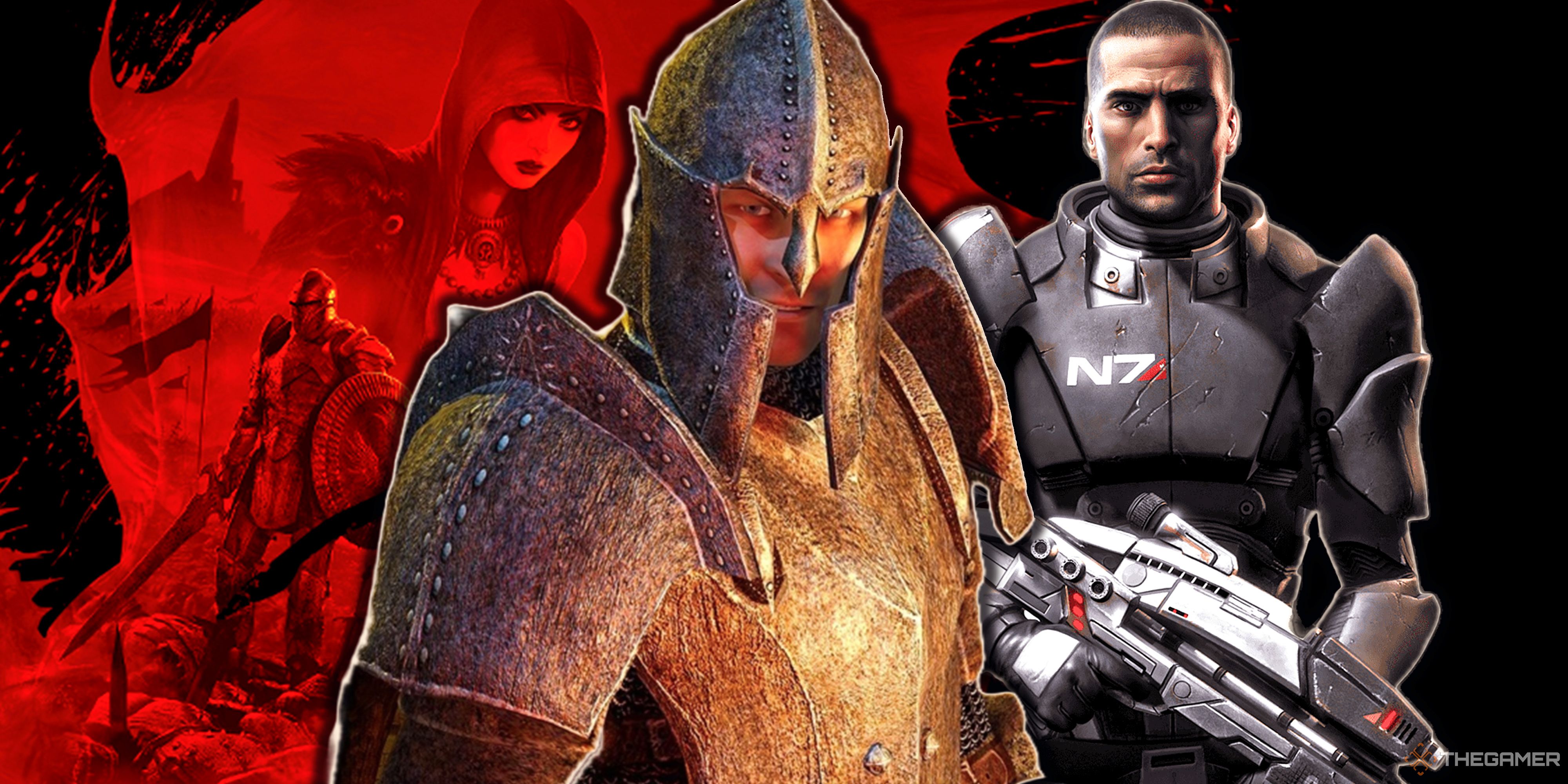 Dragon Age Origins, The Elder Scrolls 4: Oblivion and Mass Effect.
