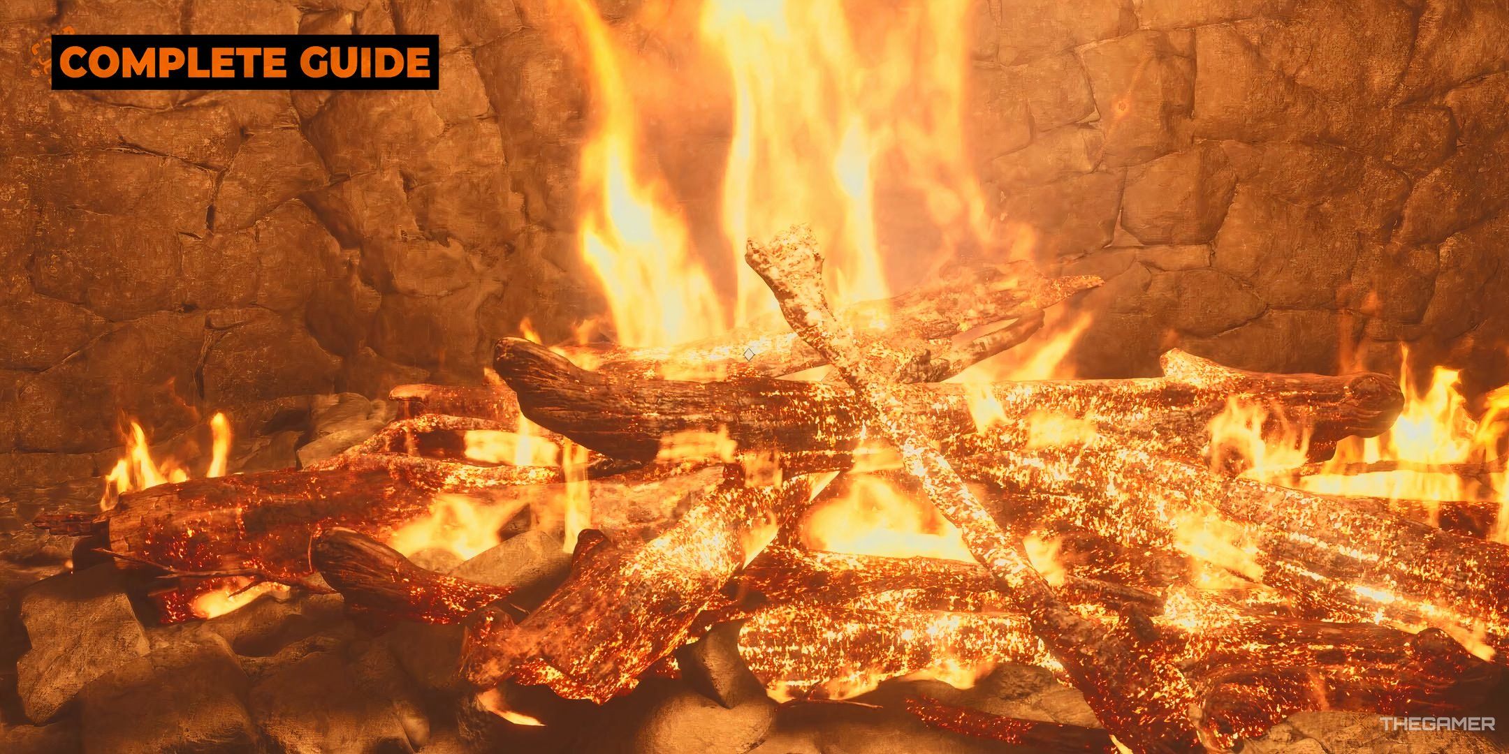 A fireplace was re -prepared in Oblone.