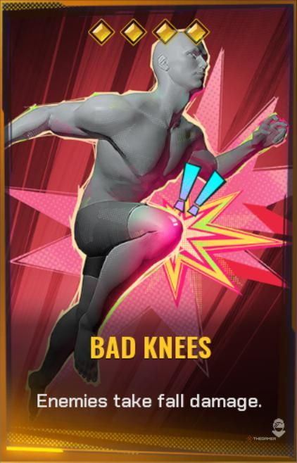 Bad Knees Shard Card in FragPunk.