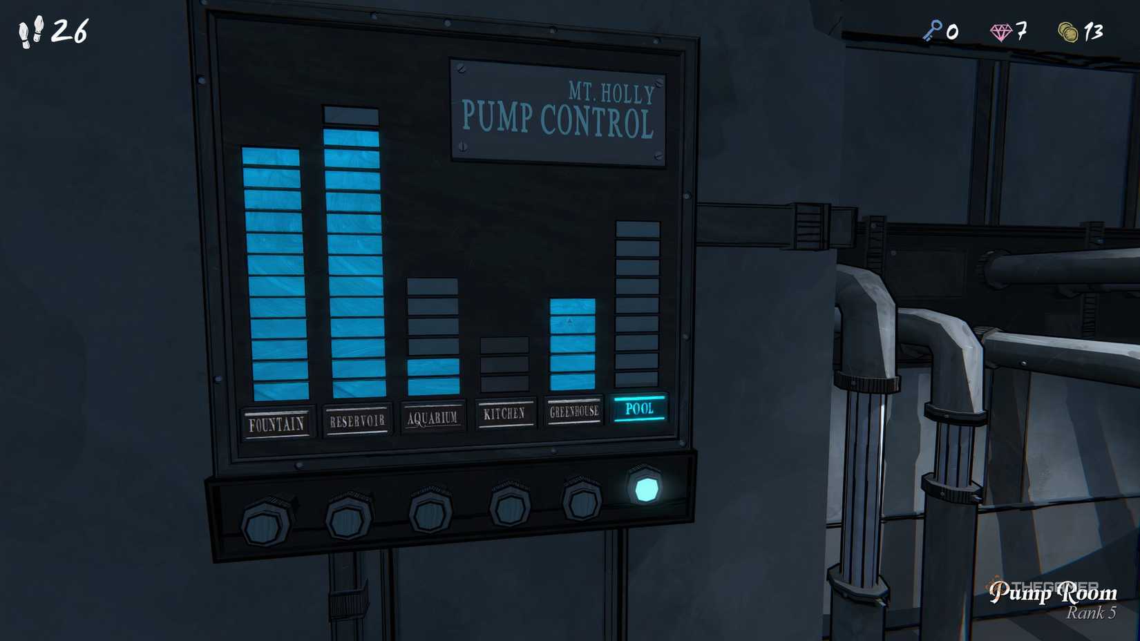 How To Use The Pump Room In Blue Prince