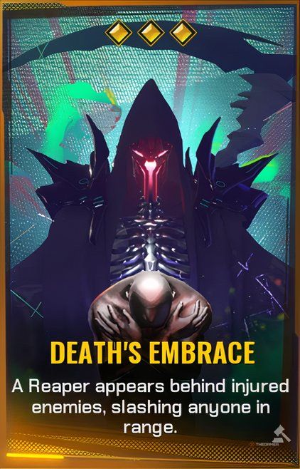 Death&rsquo;s Embrace Shard Card in FragPunk.