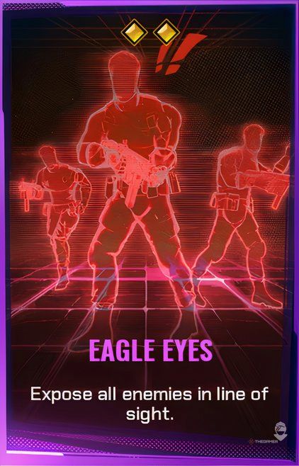 Eagle Eyes Shard Card in FragPunk.