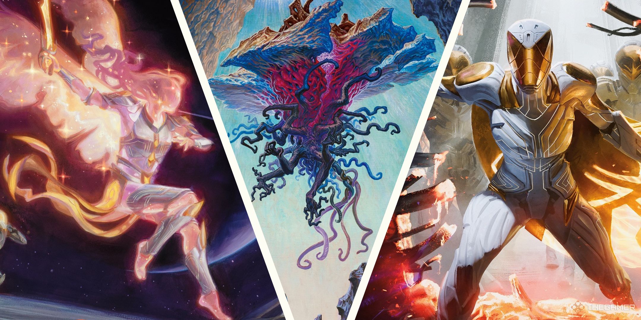 Edge of Eternities art alongside Emrakul.