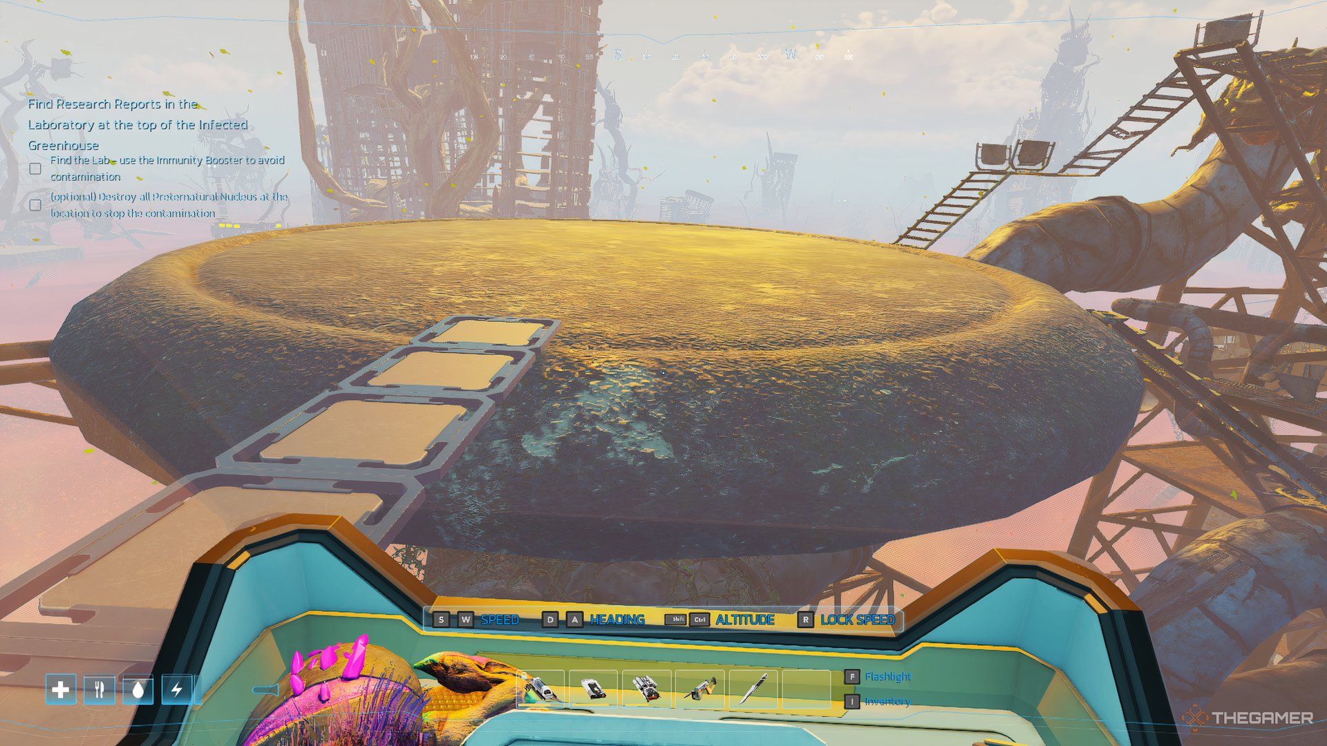 Catwork boards help to land in the sky forever.