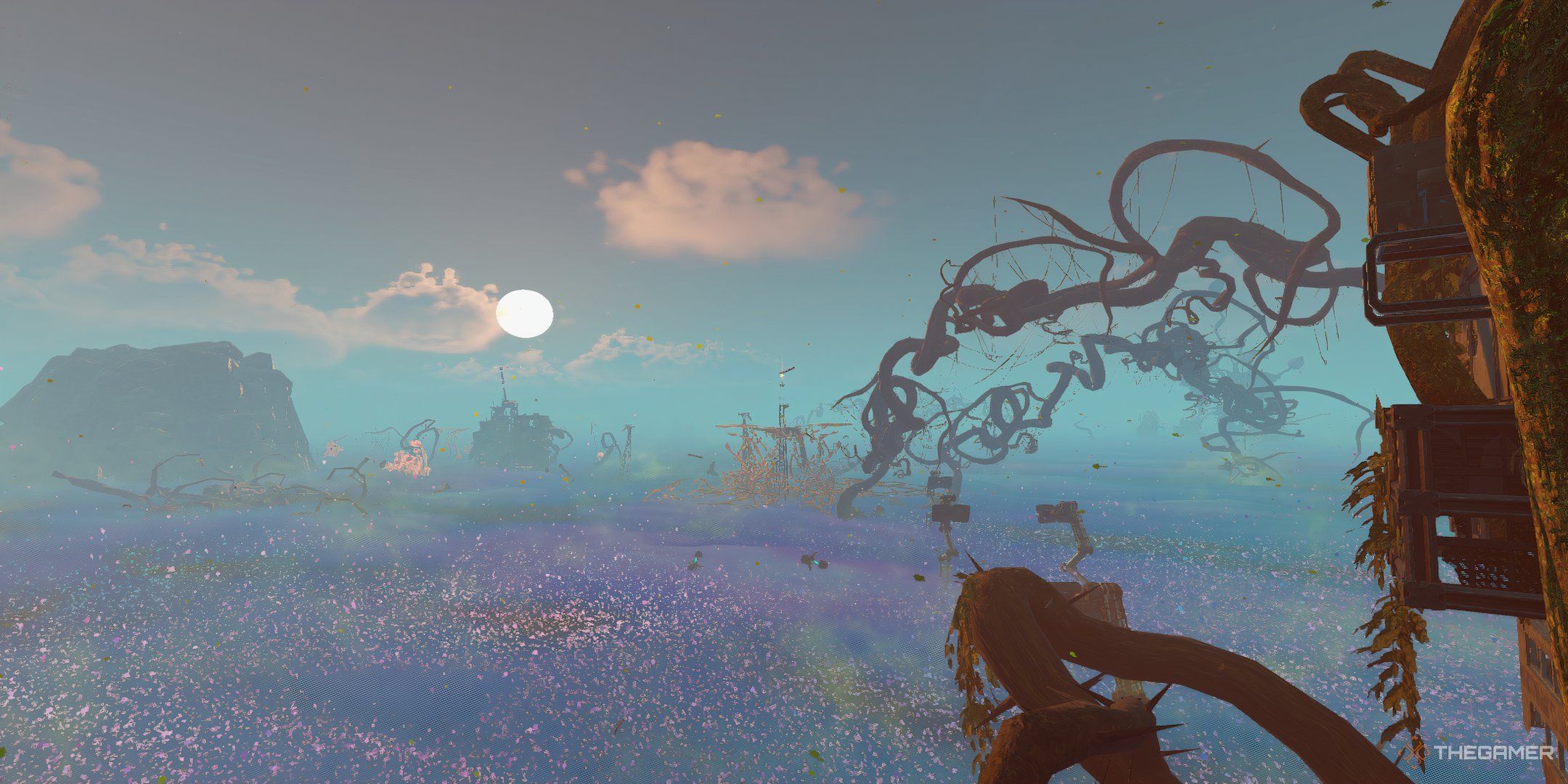 Above the Underdust Suburbs in Forever Skies.