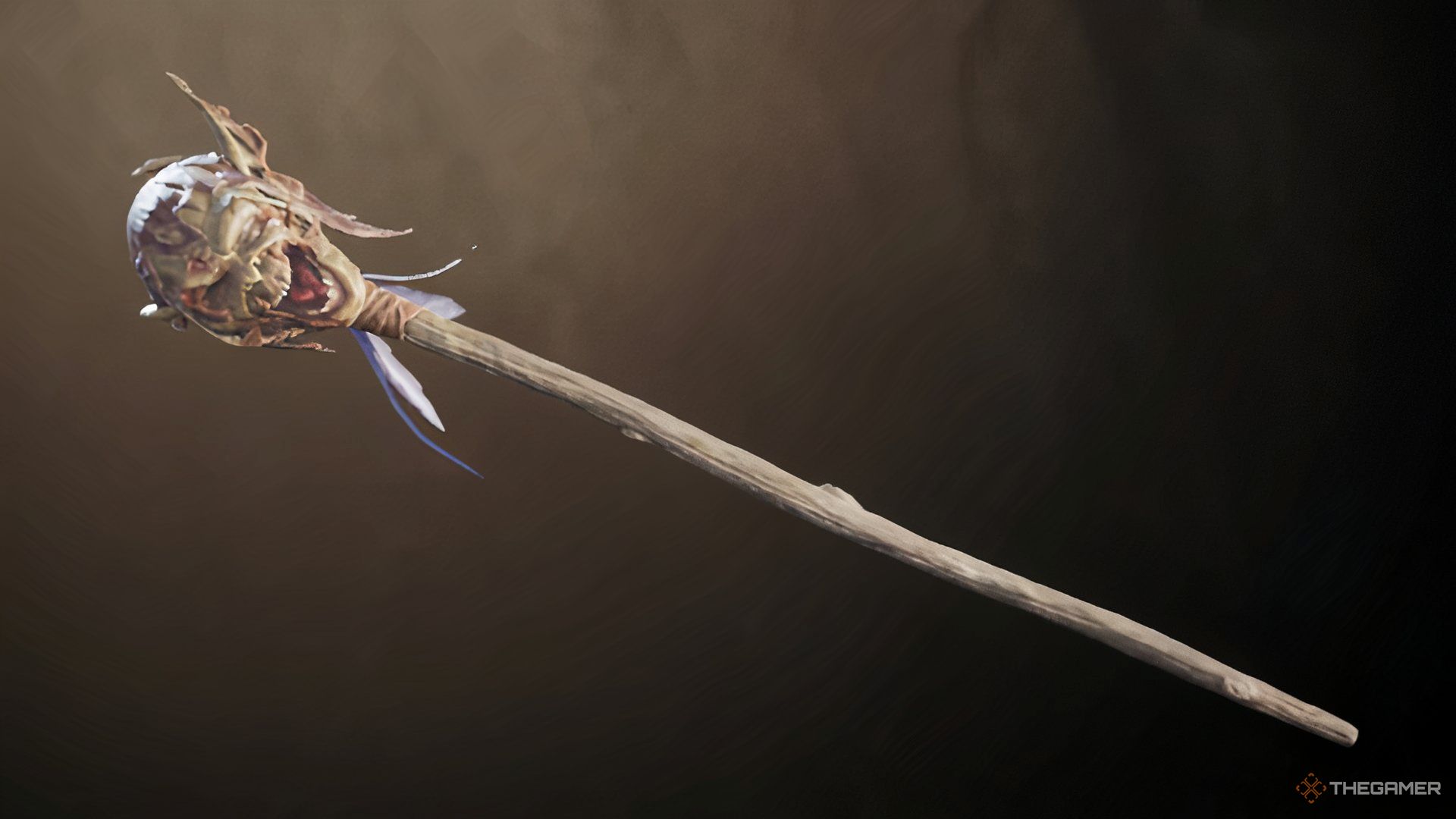 The Goblin Shaman staff re -created in Obayevin.