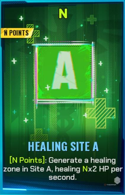 Healing Site A Shard Card in FragPunk.