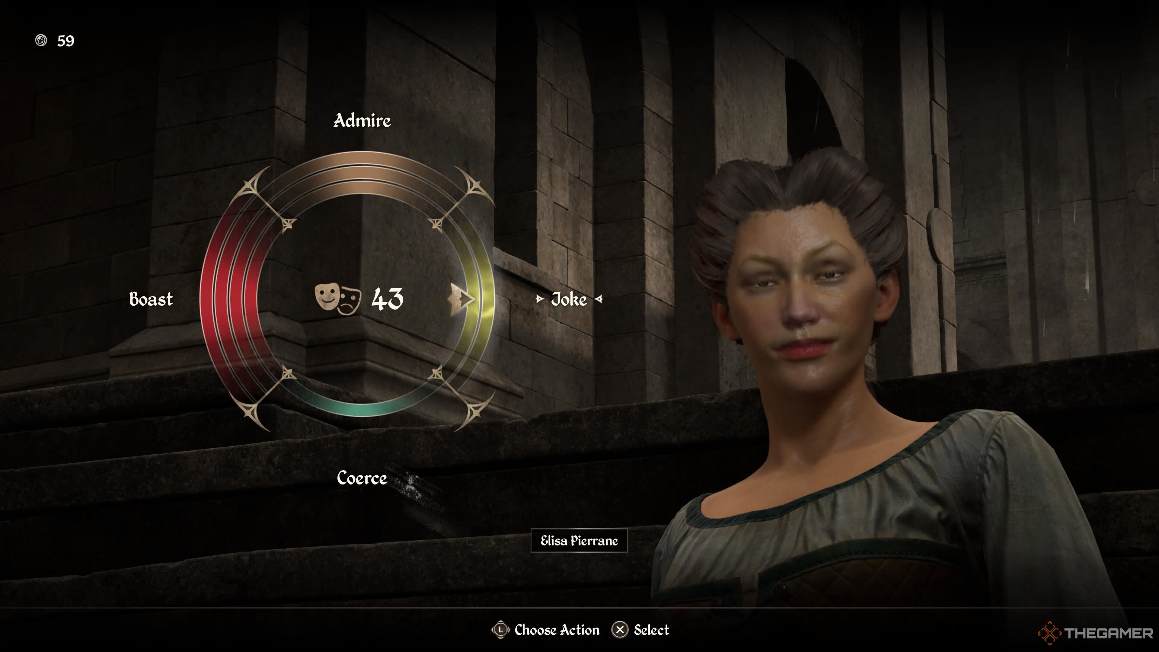 Ellis Pierran is satisfied with the player in the Imperial city in the remastered oblivion.