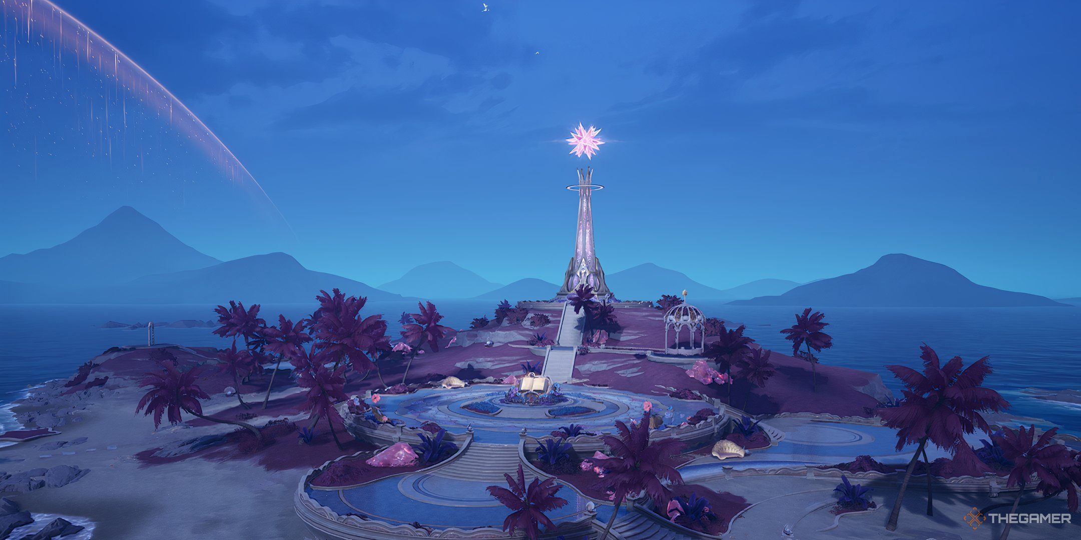 The Sea of Stars lighthouse.