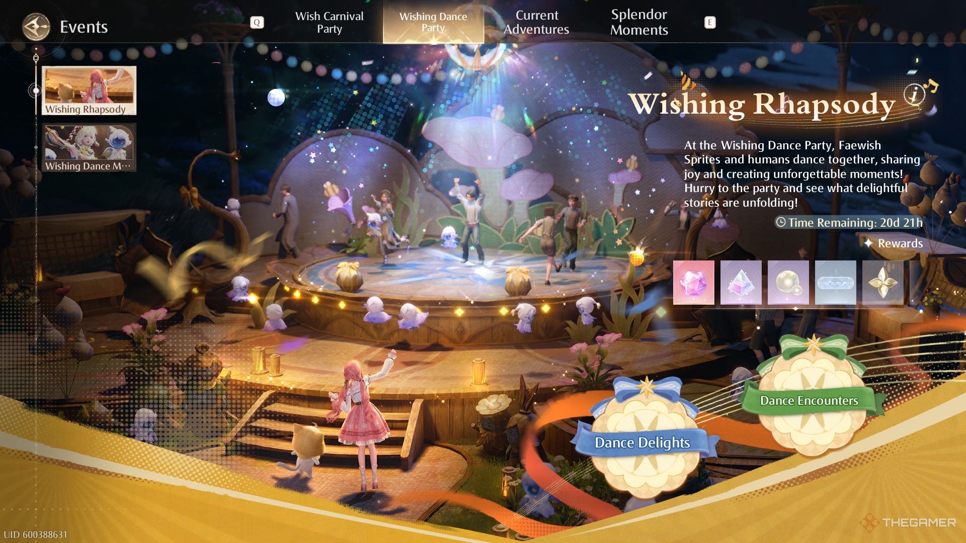 Wishing for Rapidi Menu and Rewards.