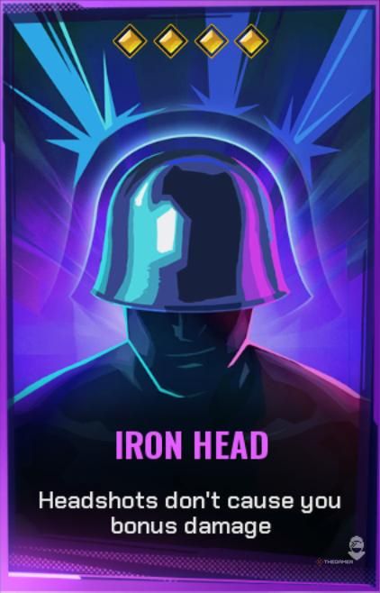 Iron Head Shard Card in FragPunk.