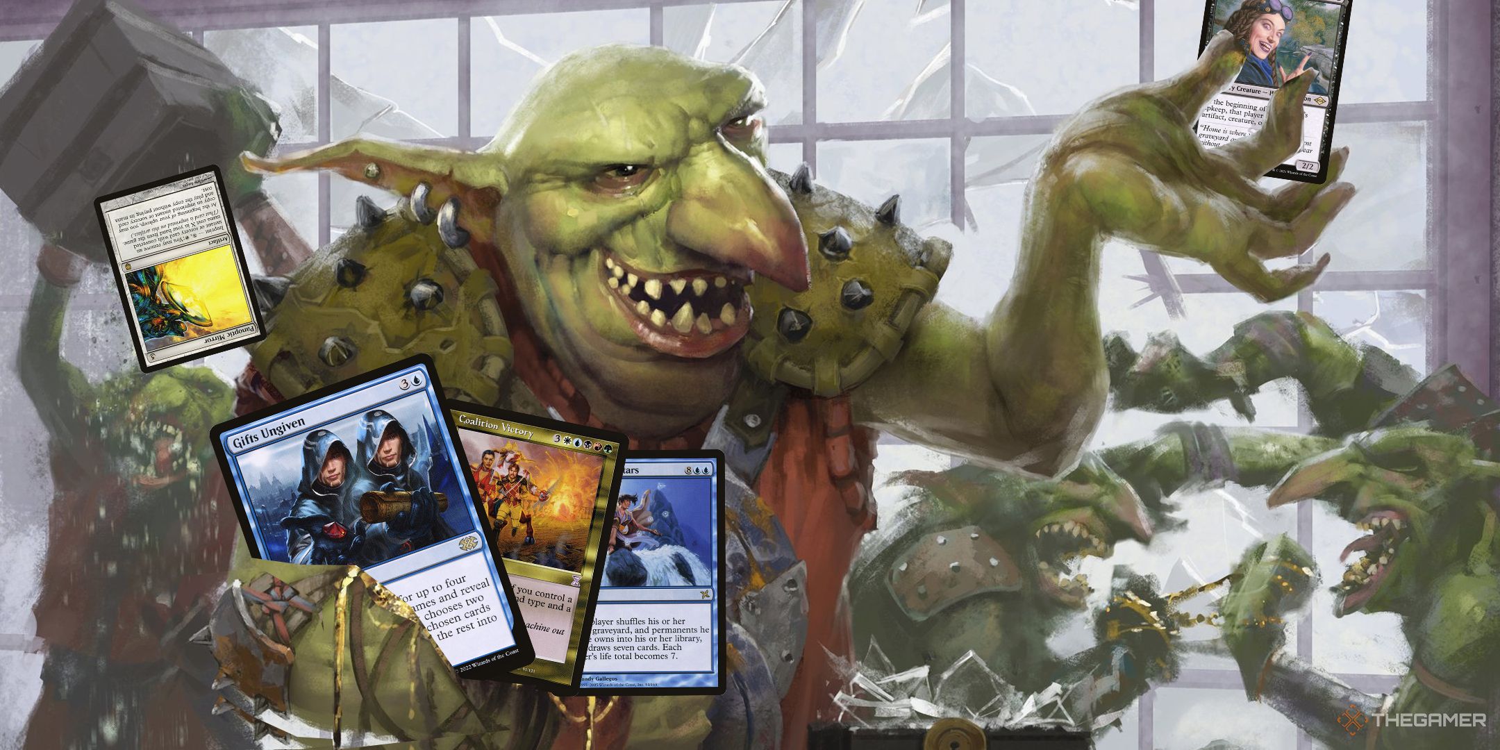 Krenko holding unbanned MTG Cards