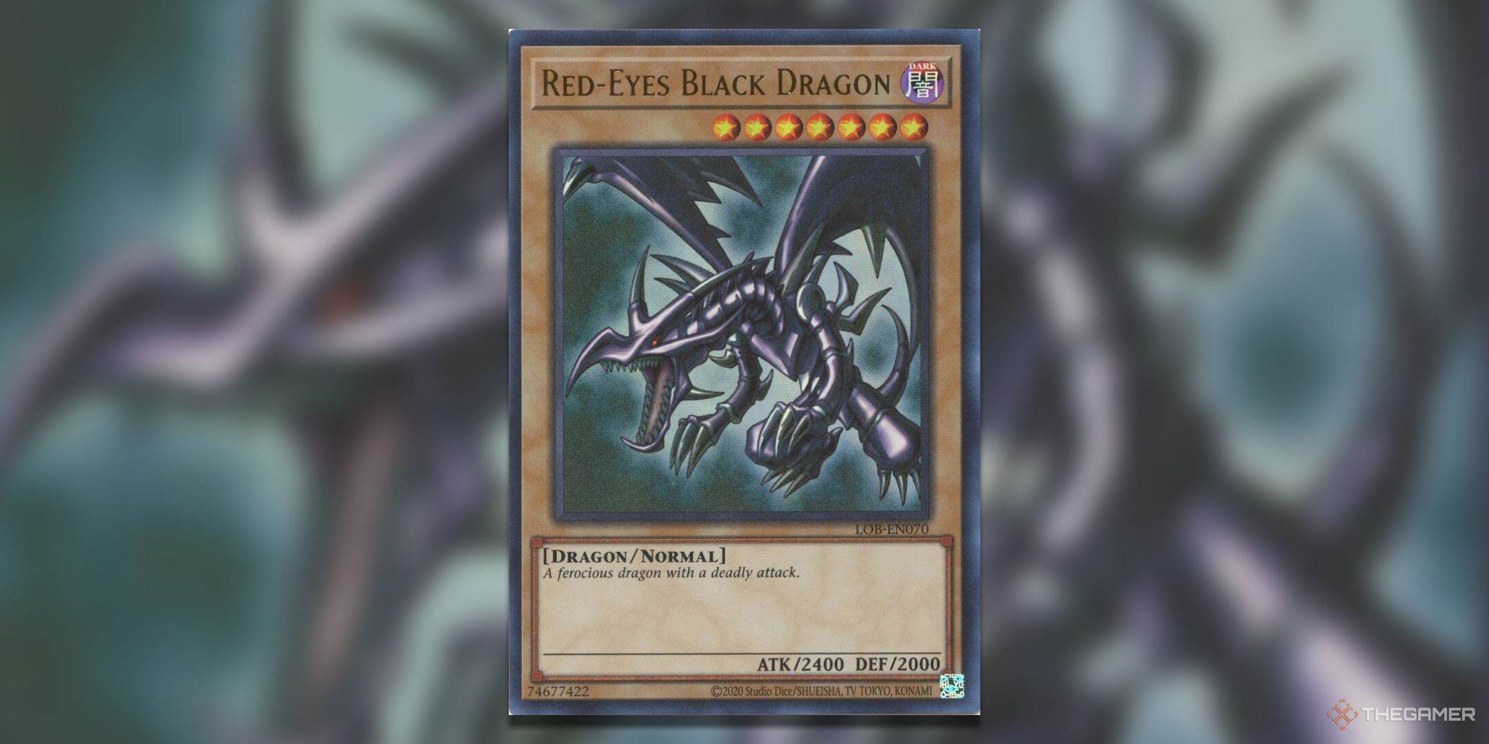 Legend of Blue Eyes White Dragon reprint Red-Eyes Black Dragon Yu-Gi-Oh! TCG card art.