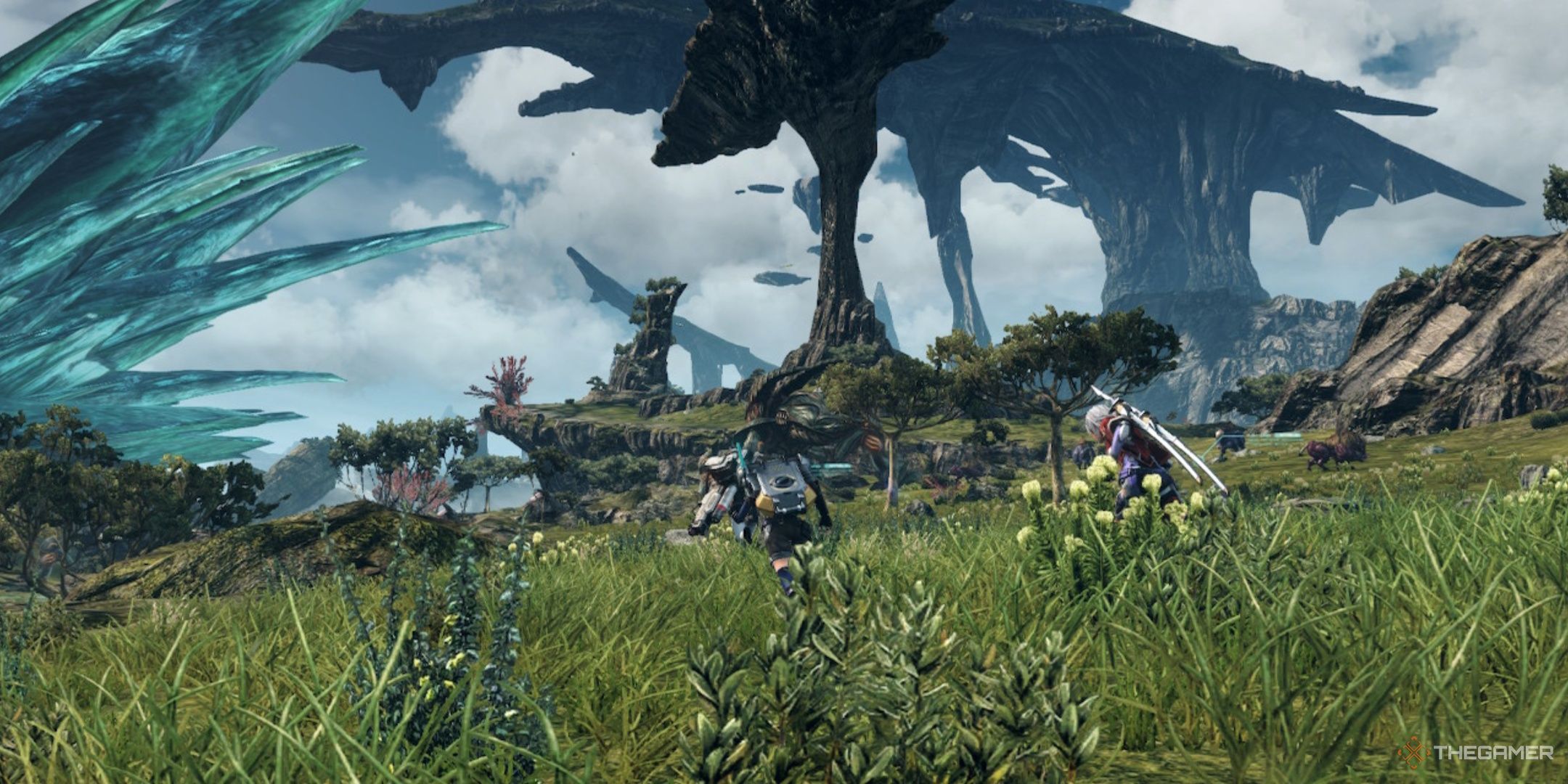 Party that runs through Primordia in Xenoblade Chronicles X Edition Definitive Edition