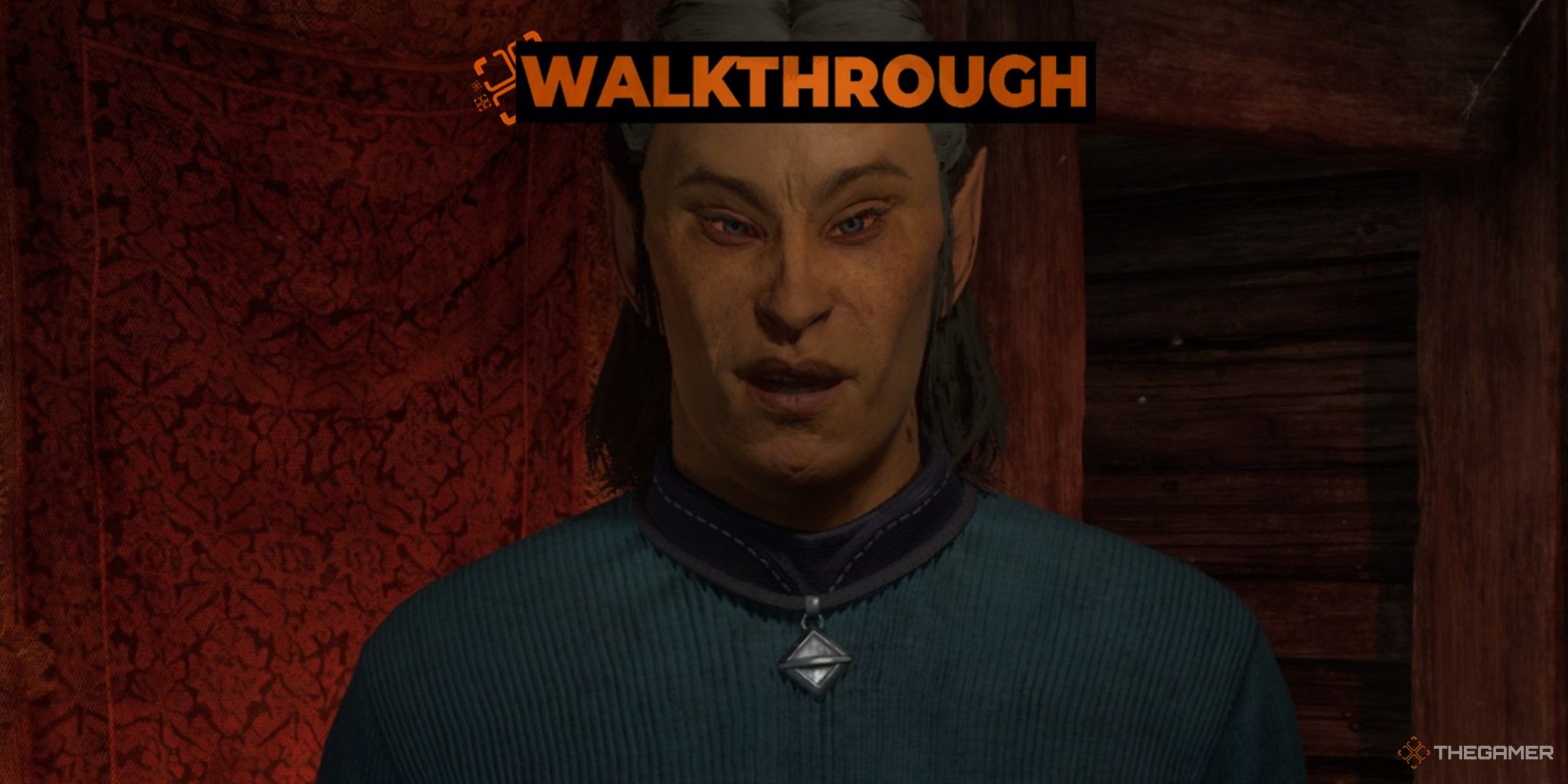 Hanantier speaks with the player in the Dreamworld in Oblivion Remastered.