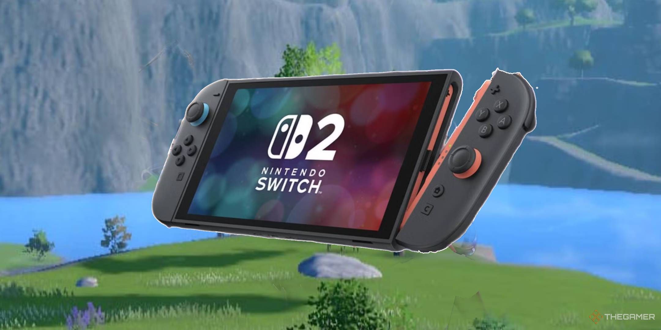 Nintendo Switch 2 Over Pokemon Scarlet & Violet Vista