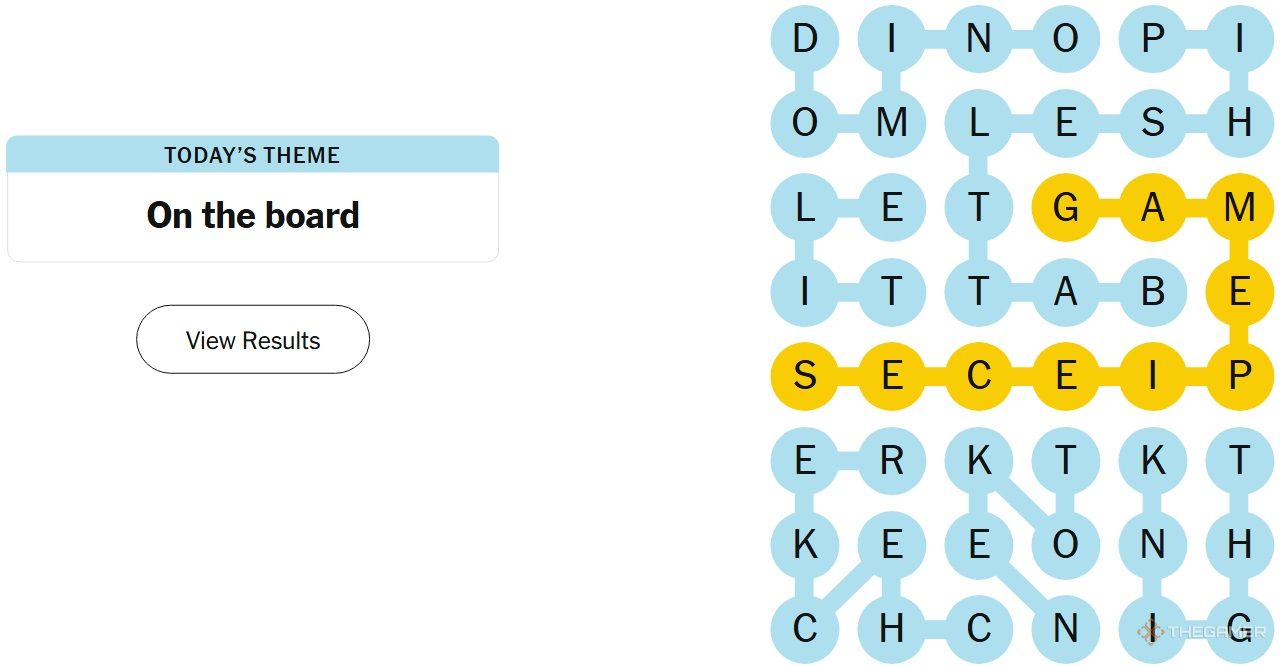 NYT Strands answers for April 18, 2025.