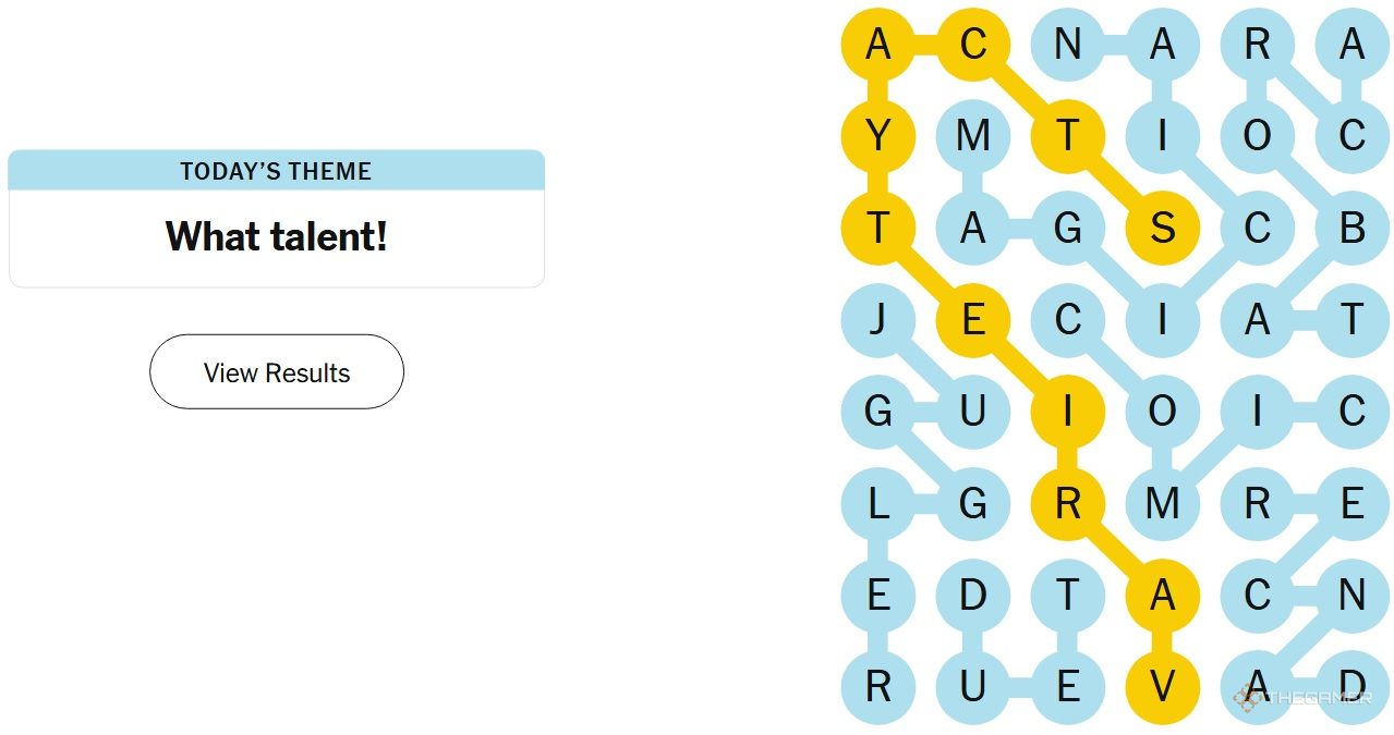 NYT Strands answers for April 21, 2025.