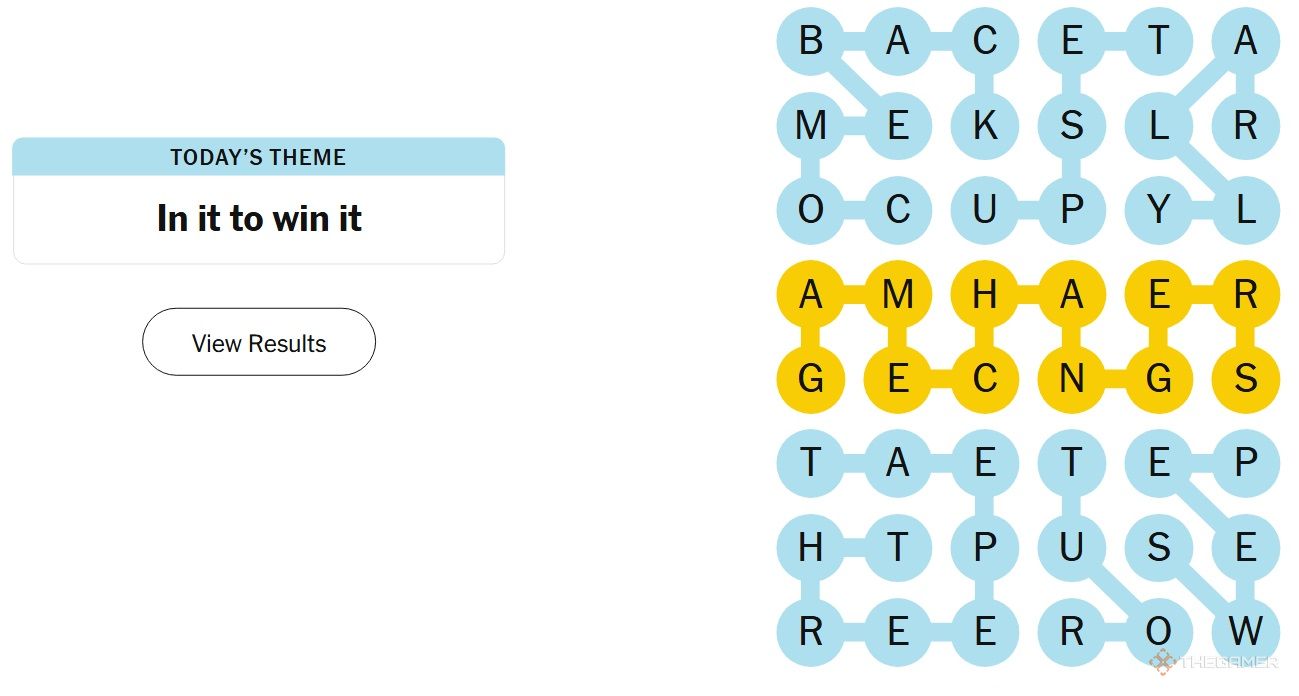 NYT Strands answers for April 5, 2025.