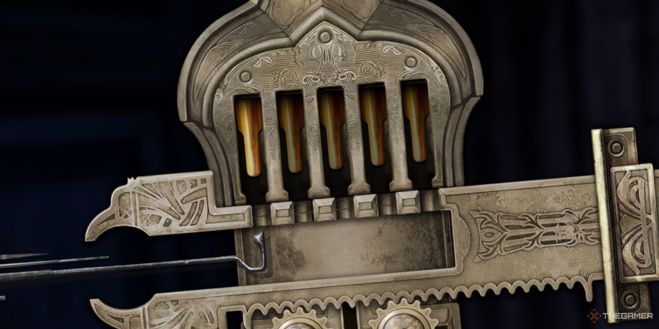 Using a lockpick to open a lock in Oblivion Remastered.
