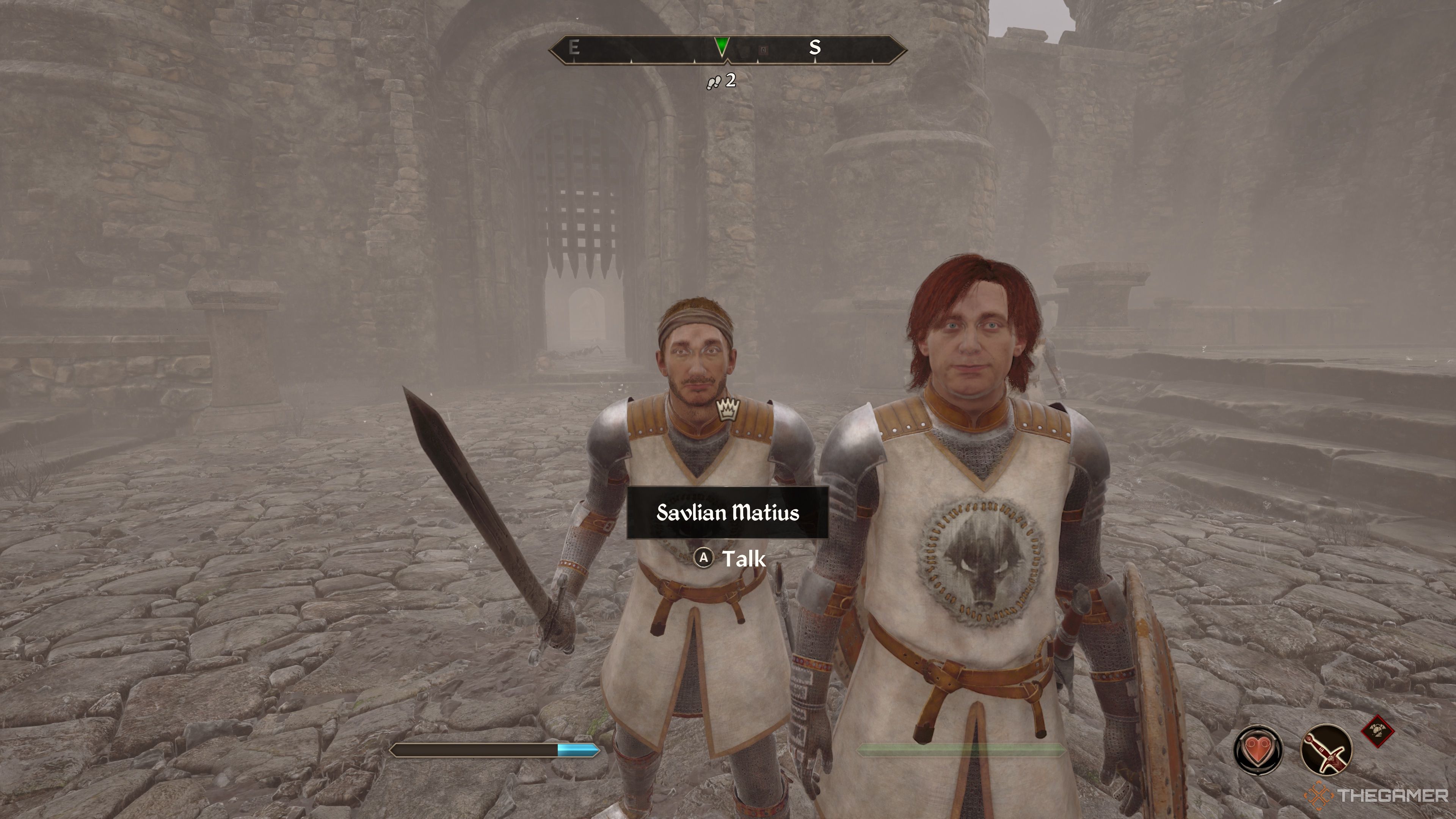 Savilian Matius Glitched in Oblivion Remastered.