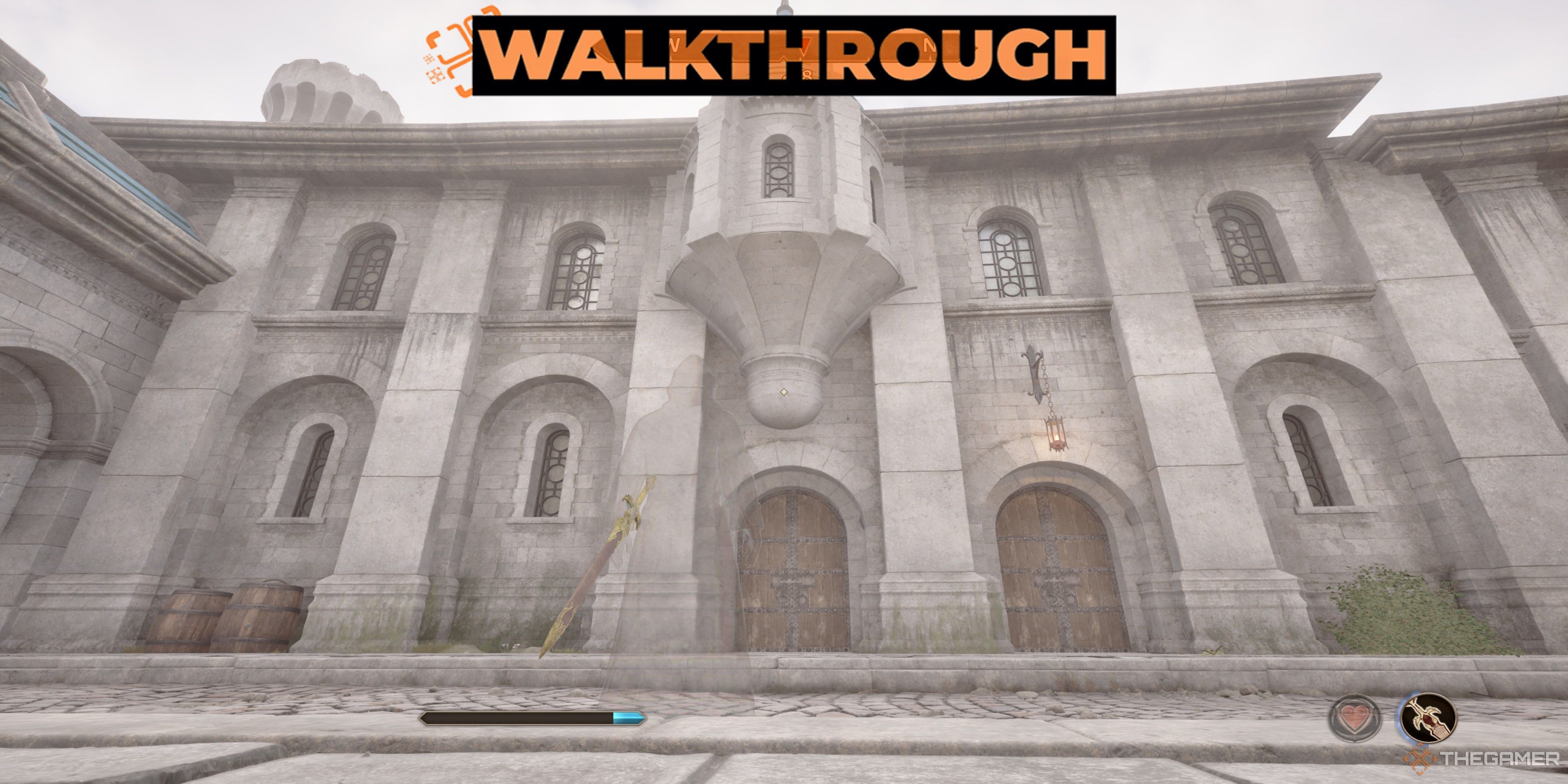 The outside of Lorkmir's House in Oblivion Remastered.