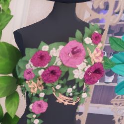 لباس Roblox برای تحت تأثیر قرار دادن - یک بیکینی جریان در یک تصویر مربع.