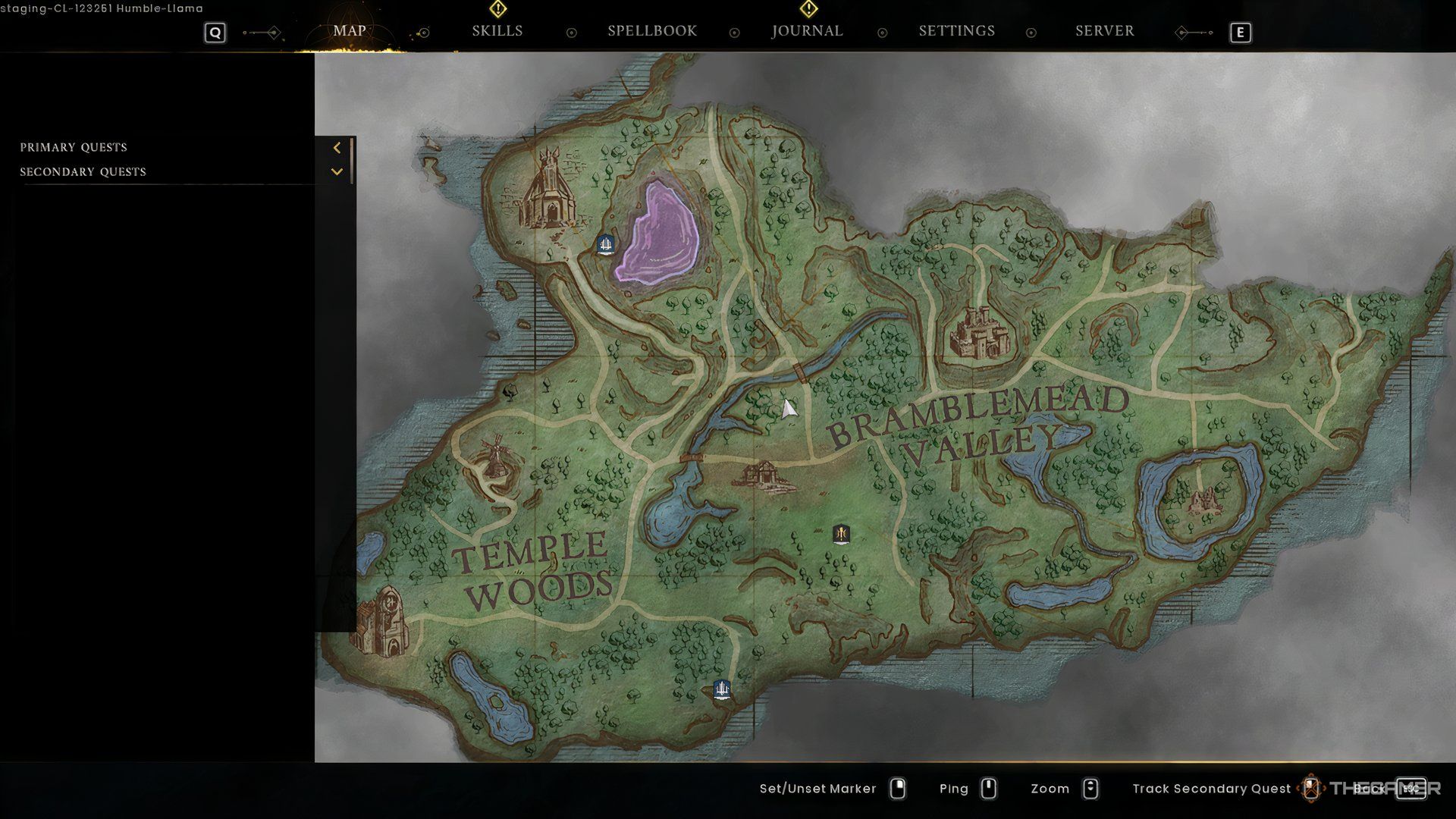 Deer map location in Ranskip Dragon Welds.