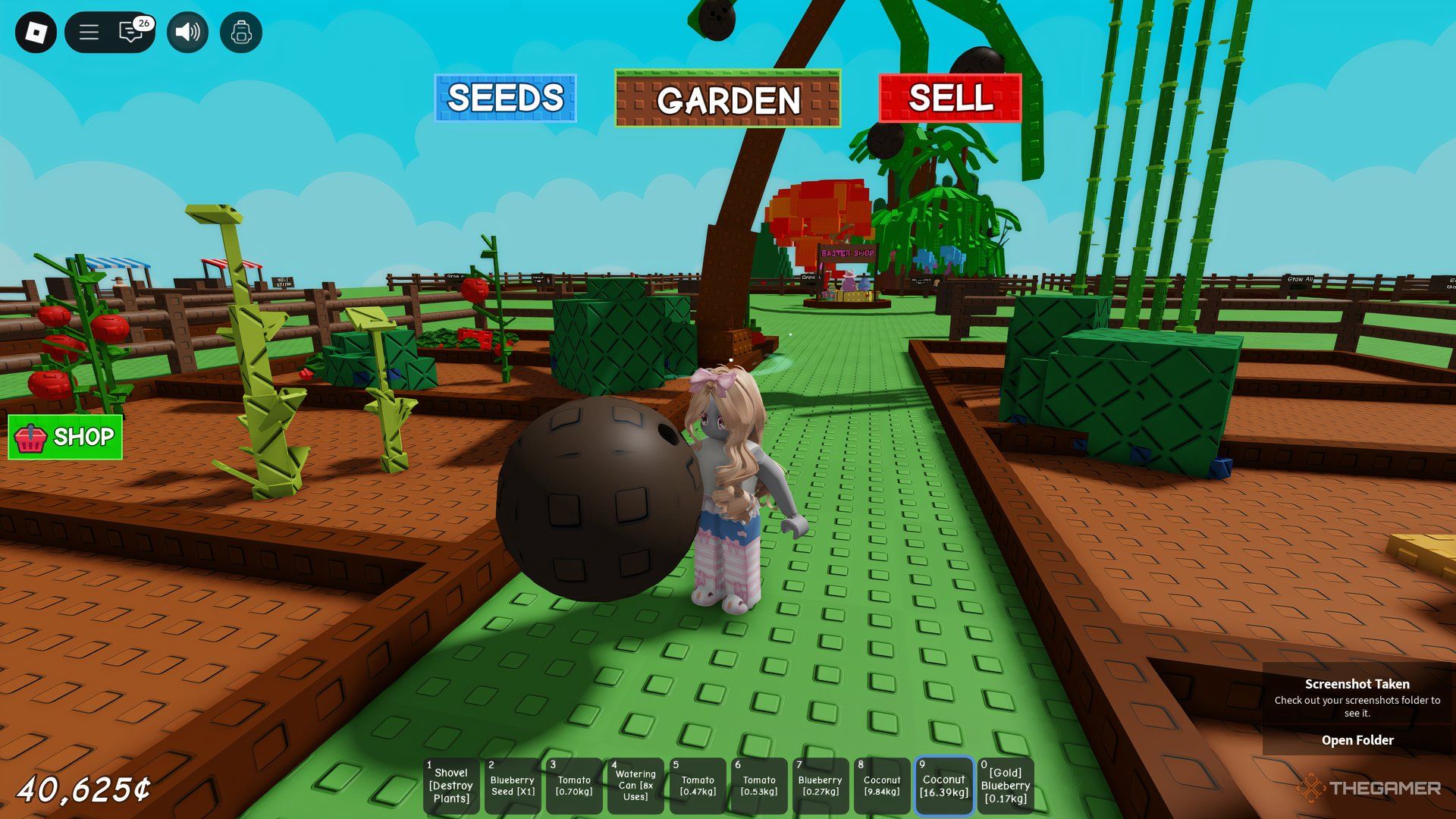 How to get huge crops in roblox grow a garden