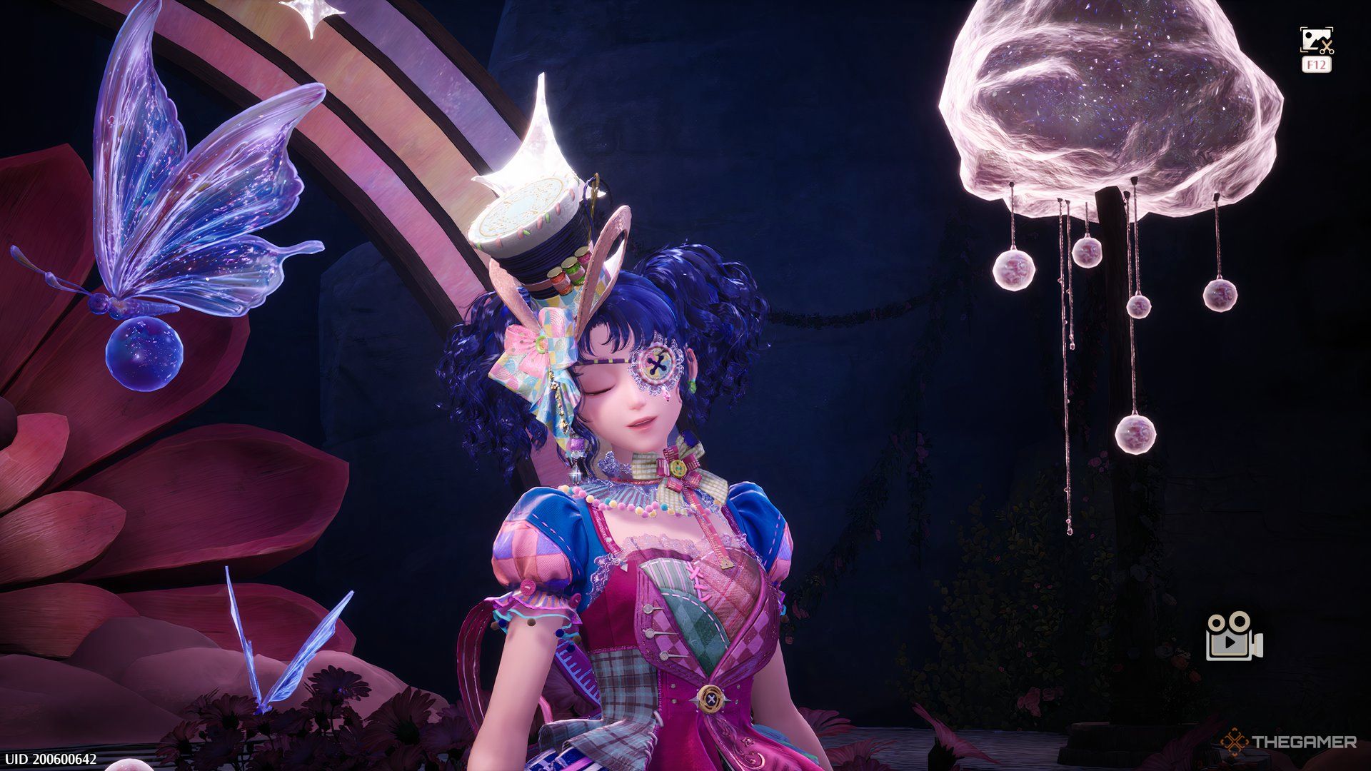 Nikki is striking a poses in Infinity Nikki.
