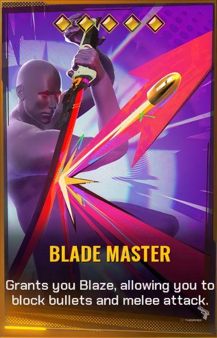 Blade Master Shard Card in FragPunk.