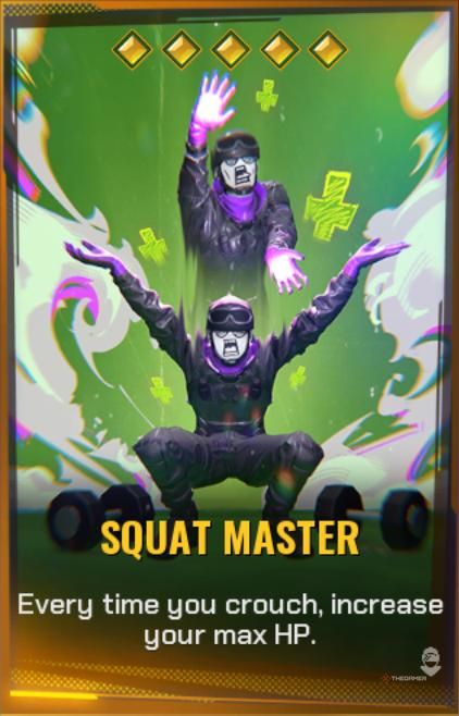 Squat Master Shard Card in FragPunk.