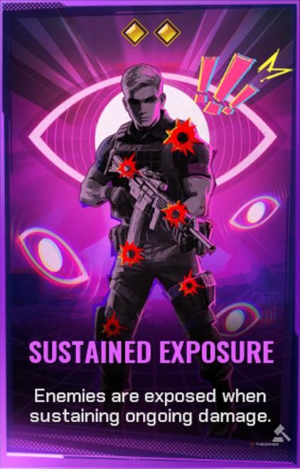 Sustained Exposure Shard Card in FragPunk.