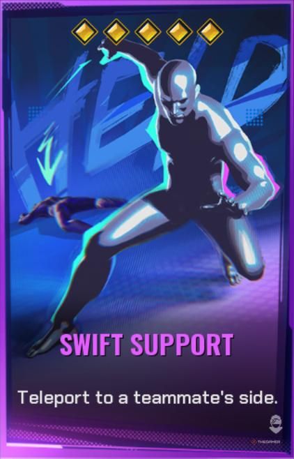 Swift Support Shard Card in FragPunk.