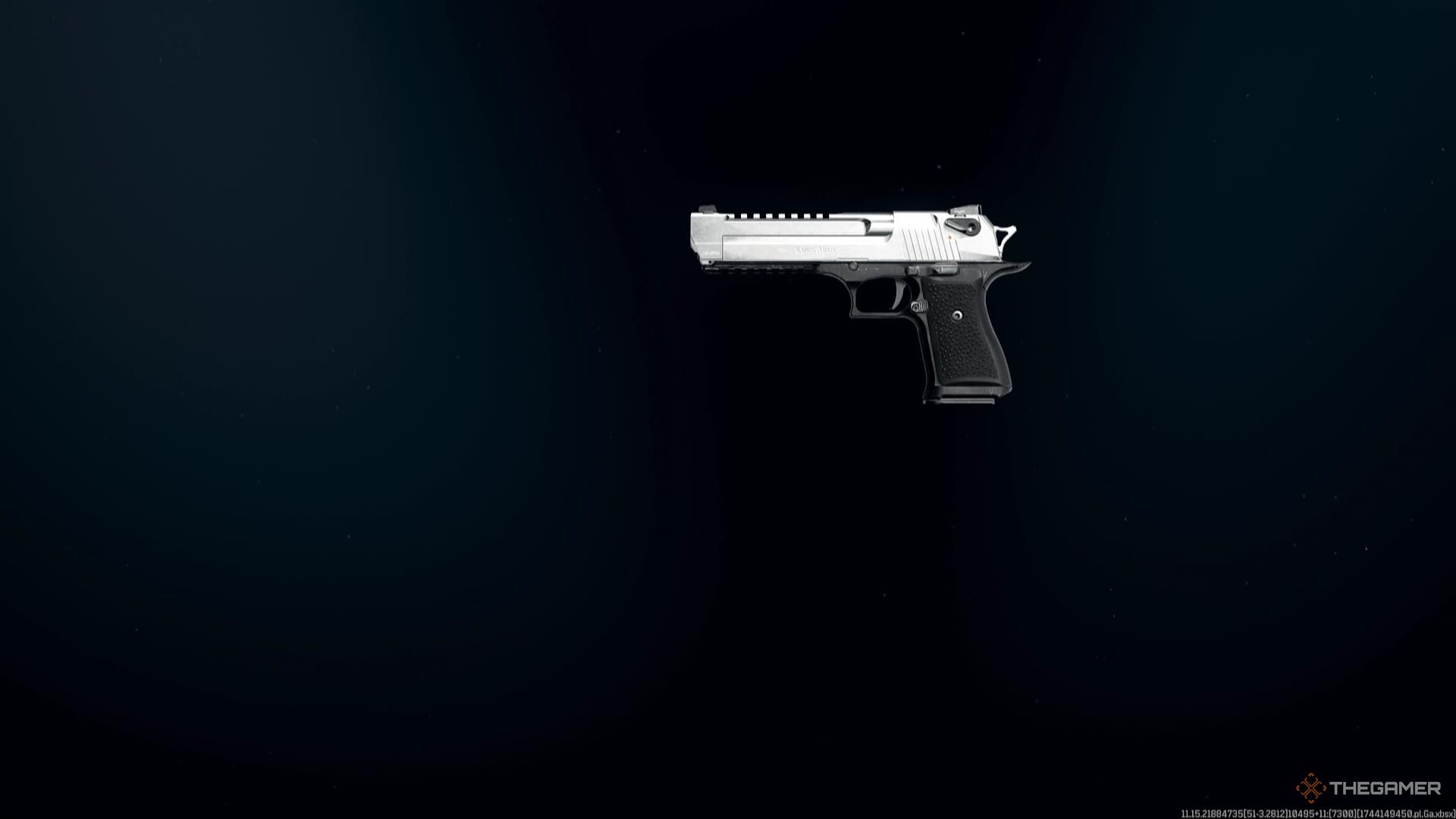 50 GS در صفحه انتخاب سلاح در Call of Duty Warzone.