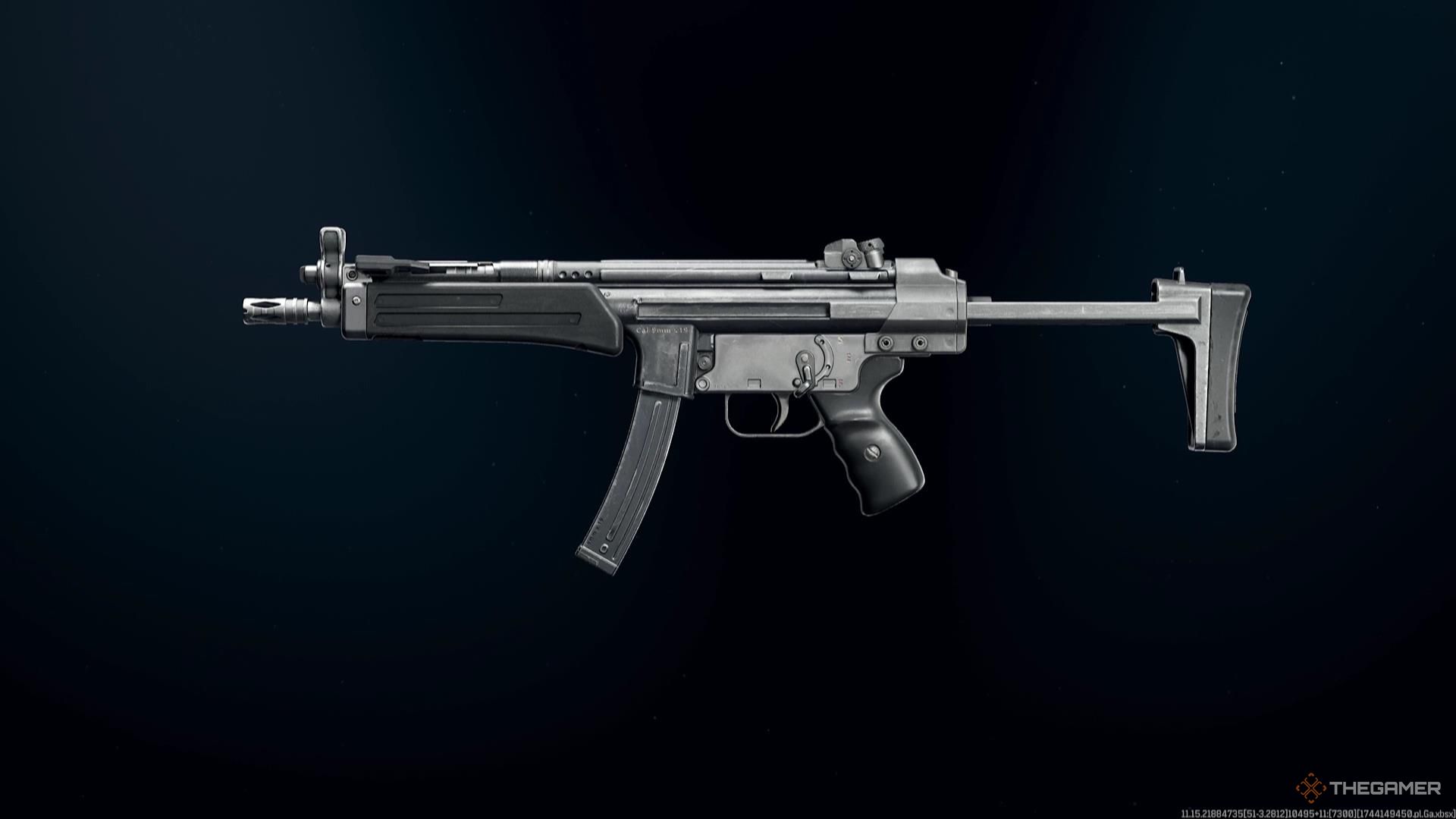 C9 در صفحه انتخاب سلاح در Call of Duty Warzone.