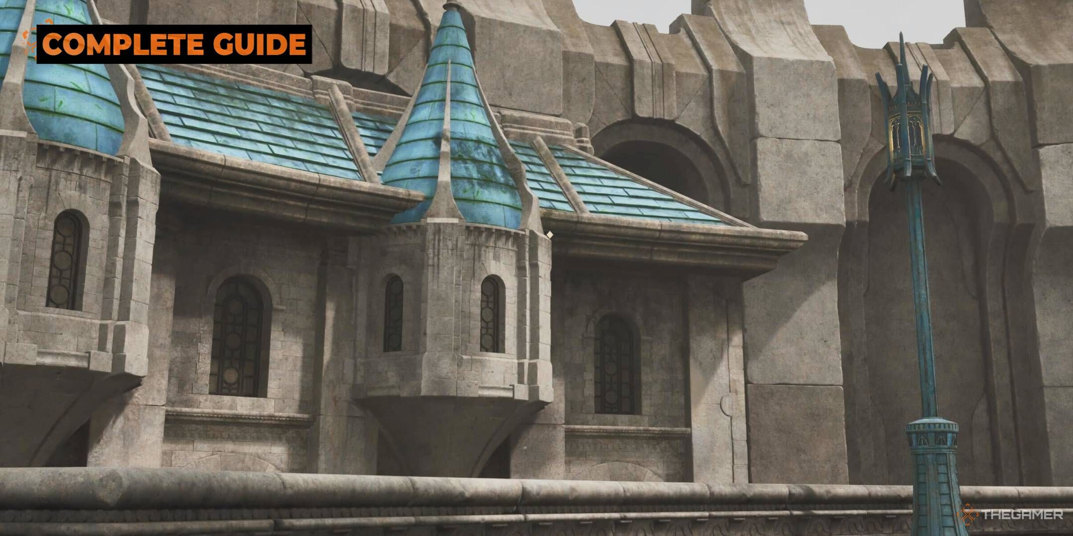 The Imperial Prison district in Oblivion Remastered.